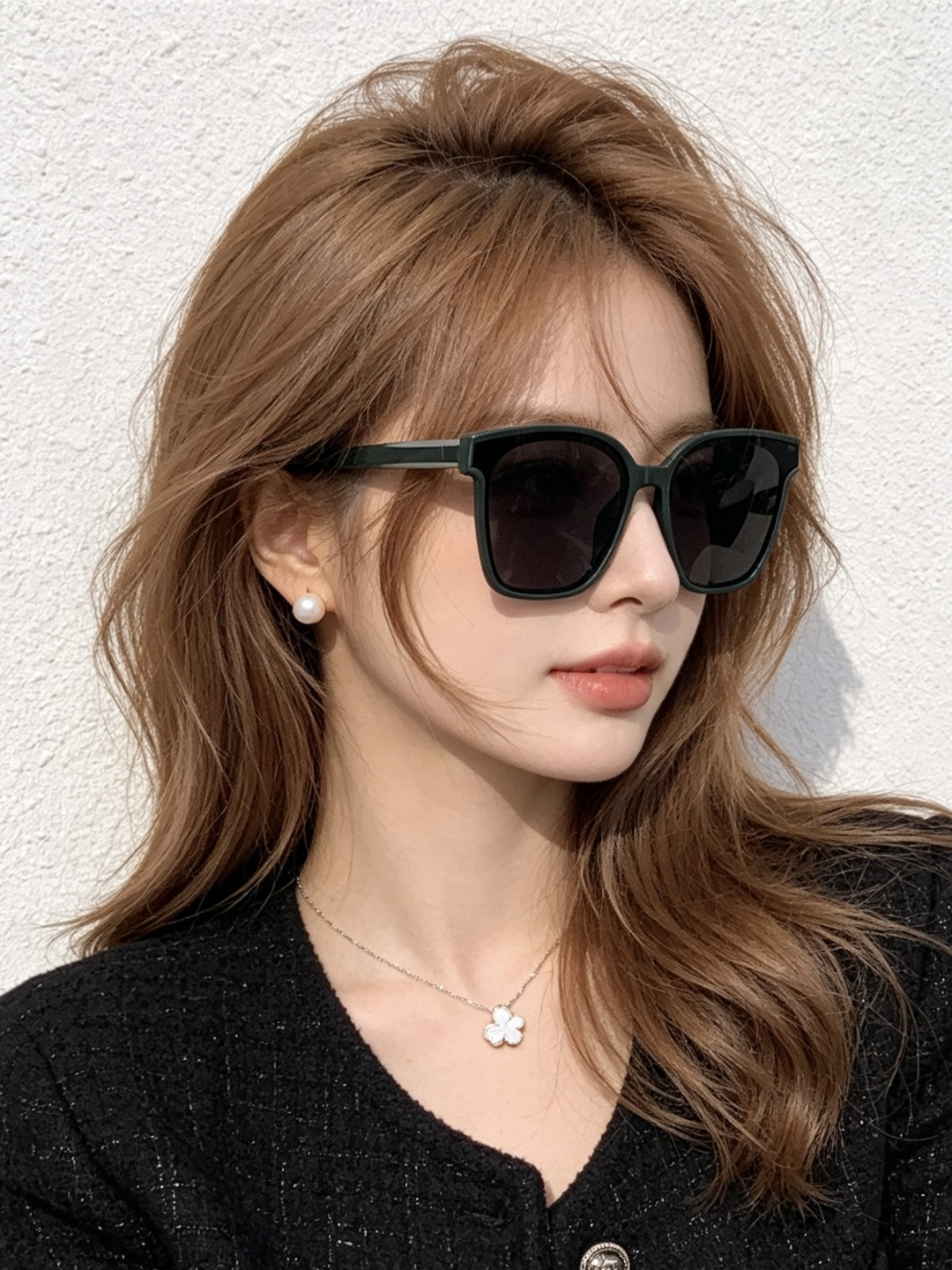 新款！新款出货！女士高清加厚偏光太阳镜🕶️ 🎉💍新款偏光太阳镜[得意]开车驾驶镜时尚墨镜💐💐🌸世界顶级奢