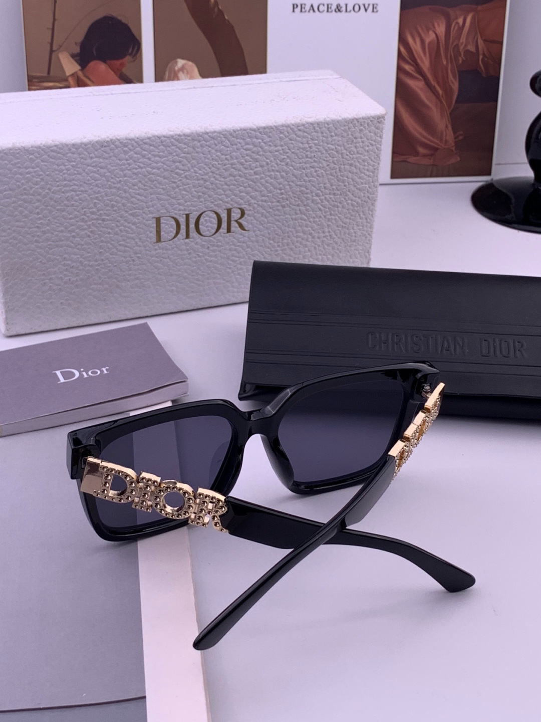 【DIOR】迪奥太阳镜 时尚造型 开车驾驶镜时尚墨镜🌸世界顶级奢华品牌，品质保证！😍😍经典款, 明星热爱
