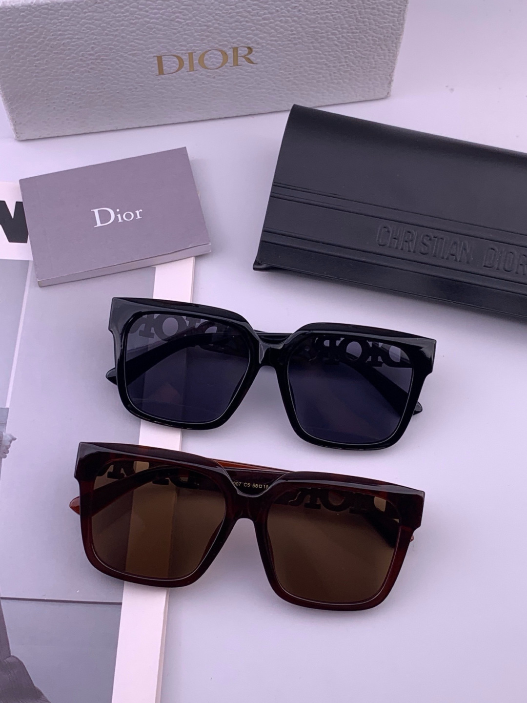 【DIOR】迪奥太阳镜 时尚造型 开车驾驶镜时尚墨镜🌸世界顶级奢华品牌，品质保证！😍😍经典款, 明星热爱
