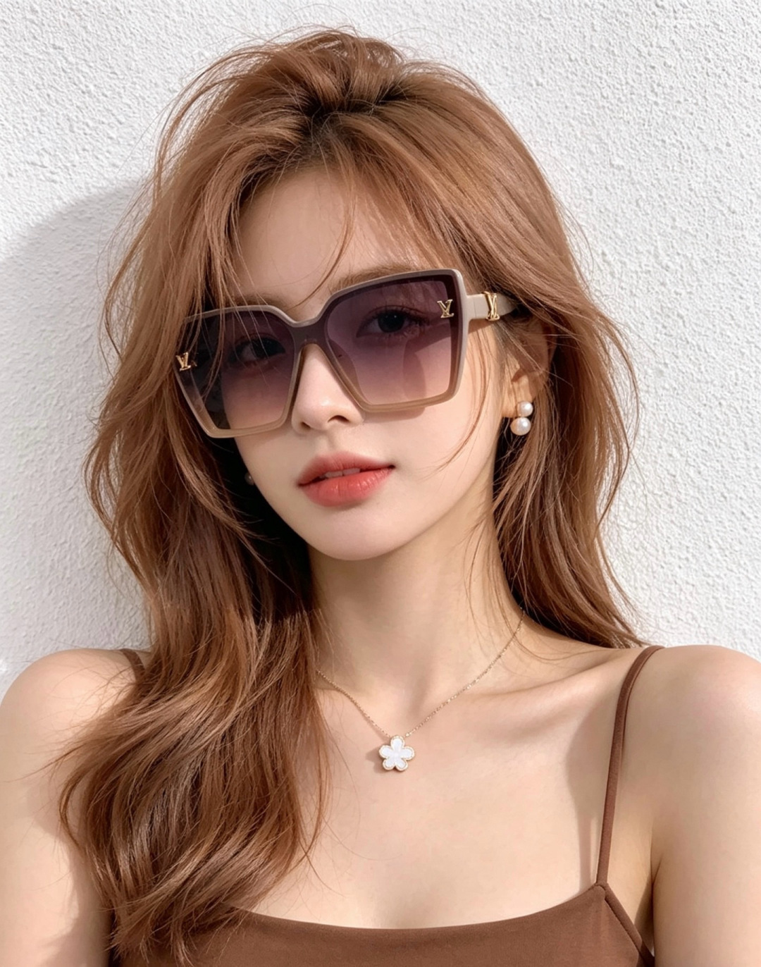 🔺LV🔻早春新款，众多明星同款[色]LV‼️‼️新款大框墨镜 ，🌈🌈宝丽来超清太阳镜🔝🔝型号：L5700