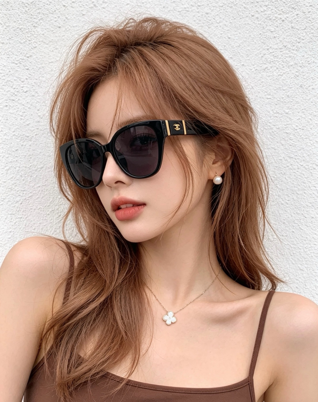 🔺CHANEL🔻官方早春新款，众多明星同款[色]香奈儿‼️‼️新款大框墨镜 ，🌈🌈宝丽来超清太阳镜🔝🔝型