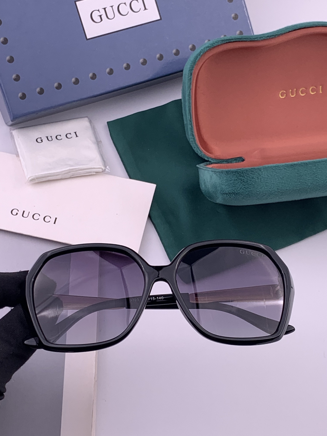 🔺 【GUCCI-偏光太阳镜】开春新款 潮流爆款 时尚圆框偏光太阳镜 高品质 佩戴舒适 网红潮款墨镜 女