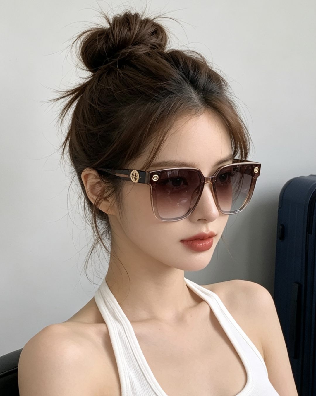 🔺 【GUCCI】开春新款 潮流爆款 时尚方框太阳镜 高品质 佩戴舒适 网红潮款墨镜 型号：G1620