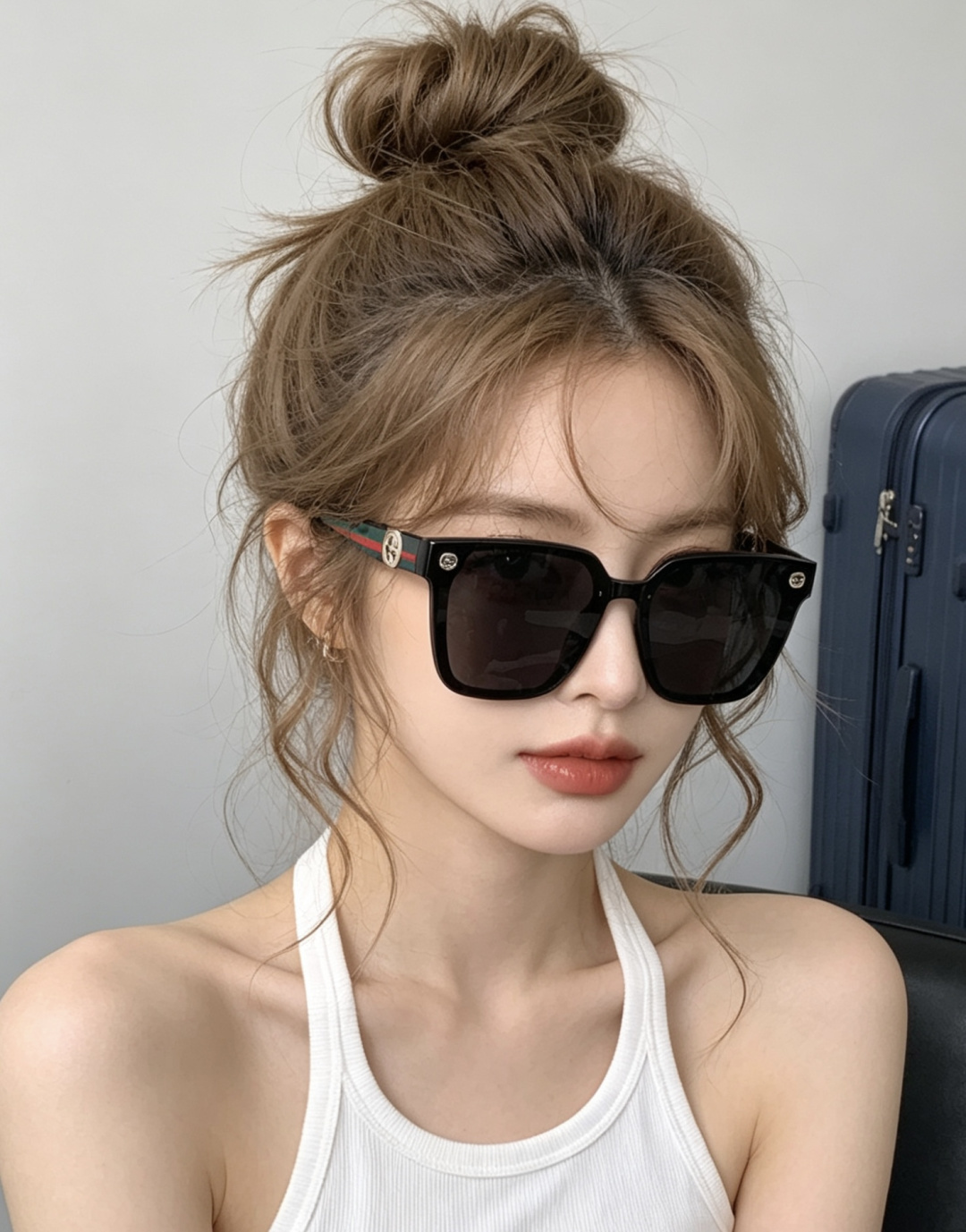 🔺 【GUCCI】开春新款 潮流爆款 时尚方框太阳镜 高品质 佩戴舒适 网红潮款墨镜 型号：G1620