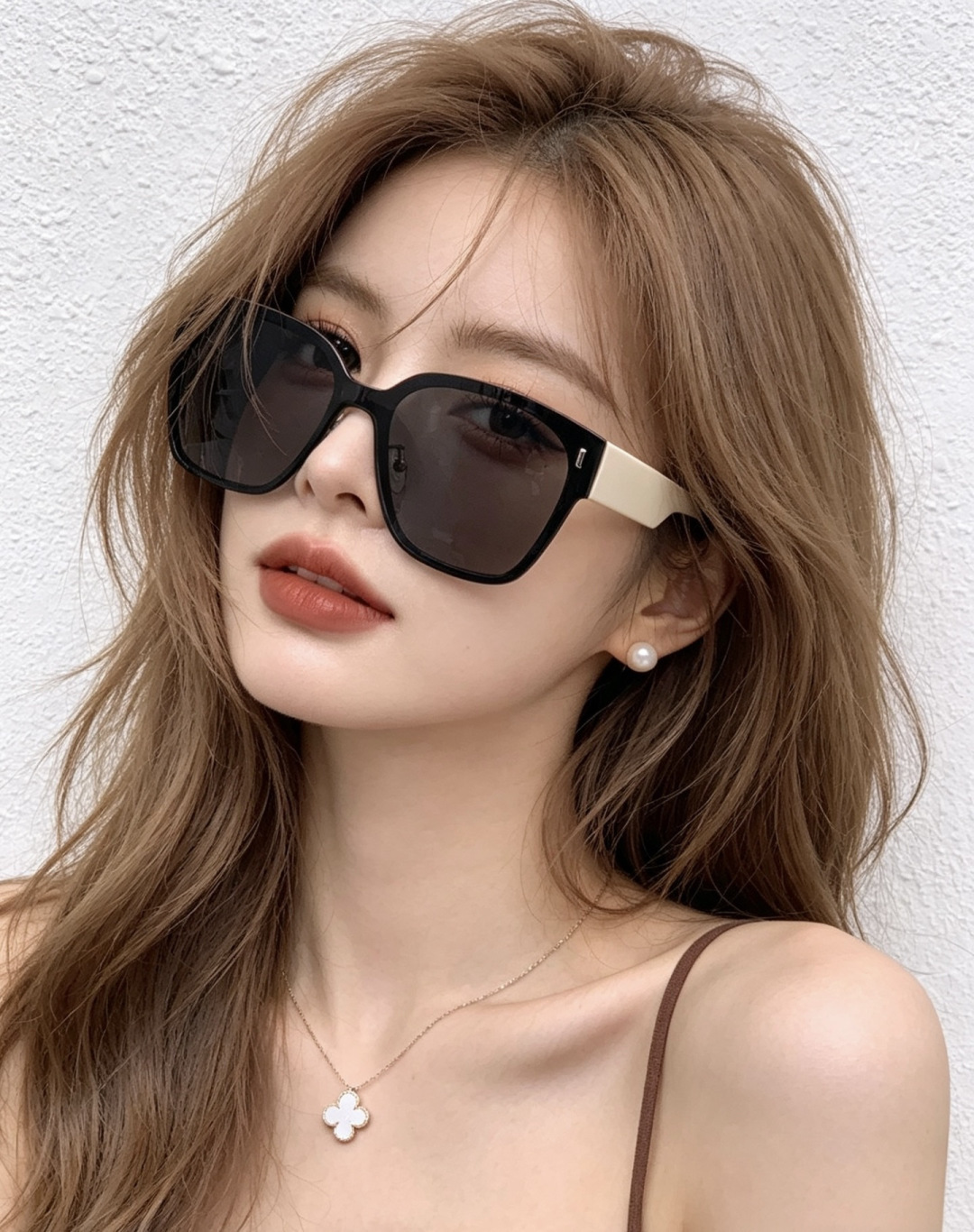 GUCCI  新款连体尼龙偏光太眼镜，情侣款时尚方框太阳镜佩戴舒适网红潮流款墨镜，大气女人范儿，大脸小脸