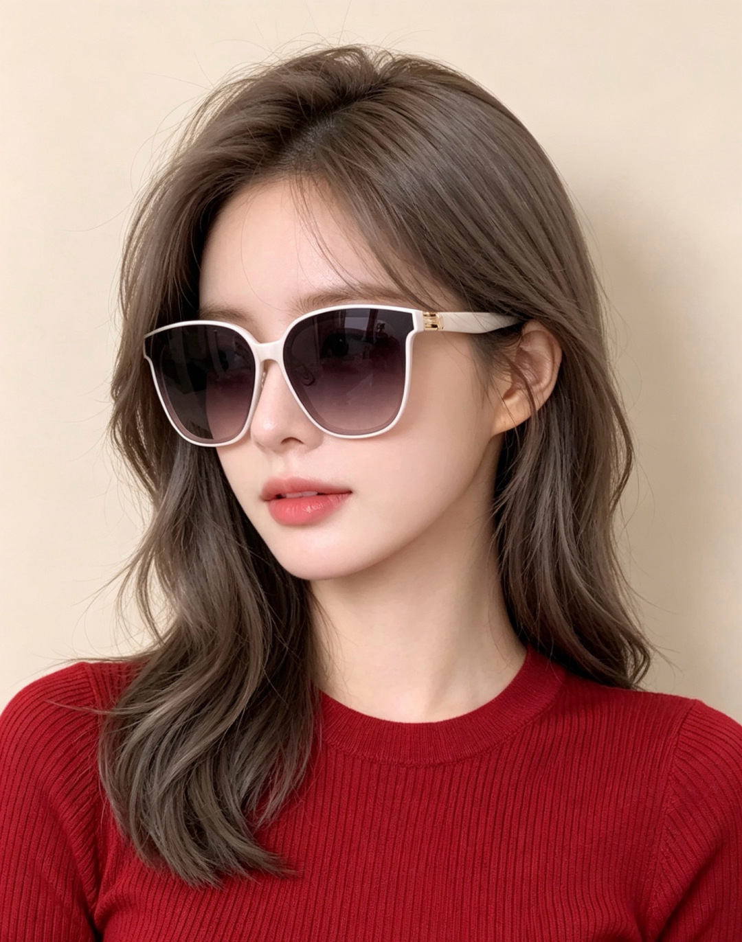 GUCCI  新款尼龙偏光太眼镜，情侣款时尚方框太阳镜佩戴舒适网红潮流款墨镜，大气女人范儿，大脸小脸都好