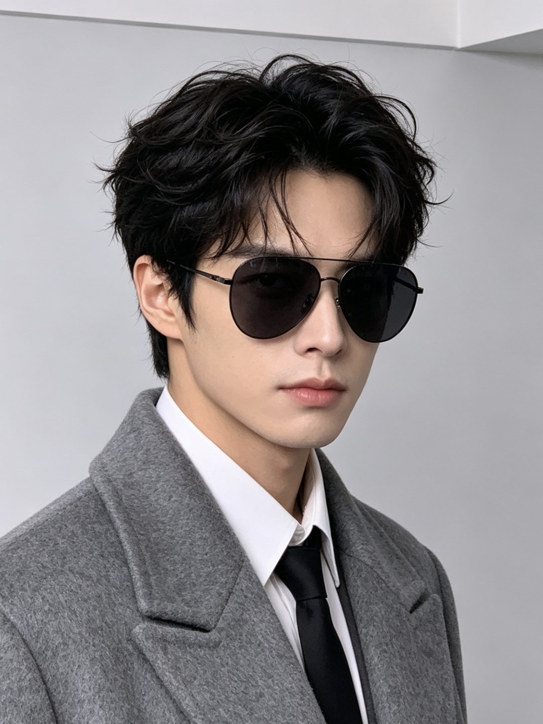 GUCCI 男款炫彩飞行员偏光太阳镜 ❤️材质：高清尼龙加厚卡槽高清偏光镜片 🌹无边框镜架💕颜👍型号：G