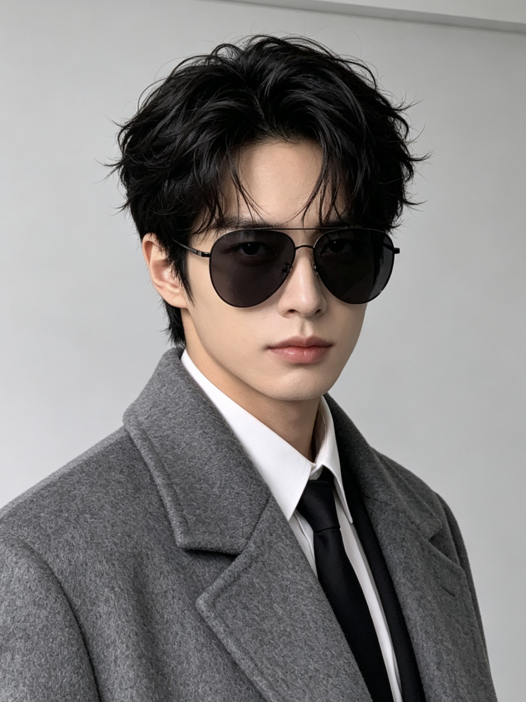 GUCCI 男款炫彩飞行员偏光太阳镜 ❤️材质：高清尼龙加厚卡槽高清偏光镜片 🌹无边框镜架💕颜👍型号：G