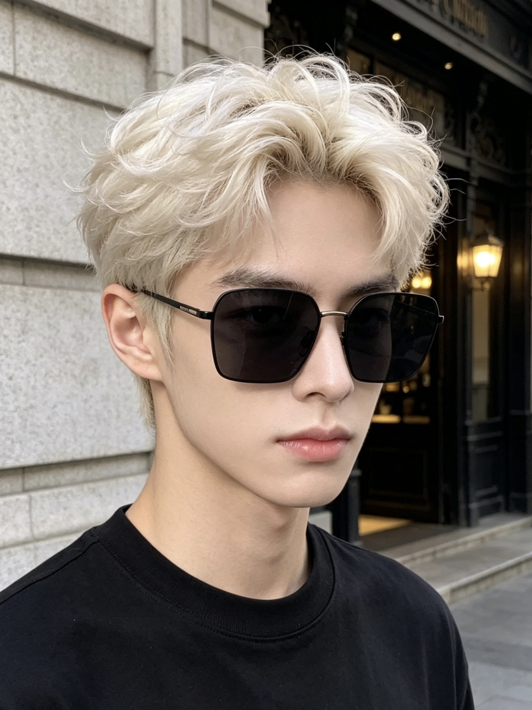 GUCCI 男款炫彩飞行员偏光太阳镜 ❤️材质：高清尼龙加厚卡槽高清偏光镜片 🌹无边框镜架💕颜👍型号：G