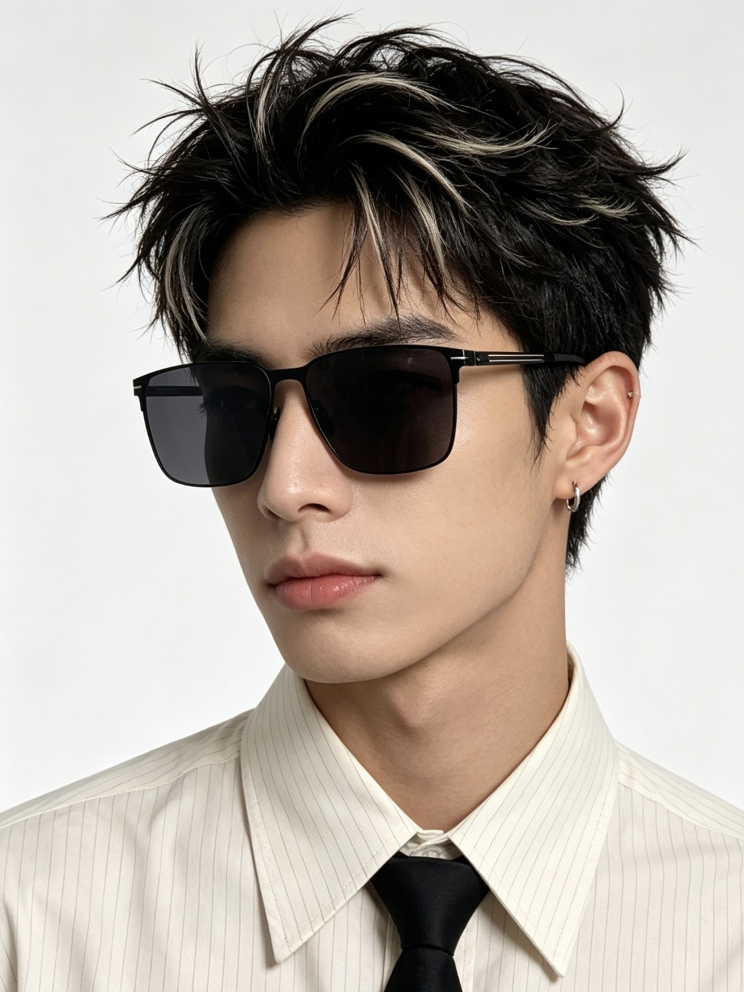♦️ GUCCI 新款男女情侣款太阳镜iP电镀永不褪色 超轻超有弹性整幅眼镜无螺丝重要的是压不坏 高清尼