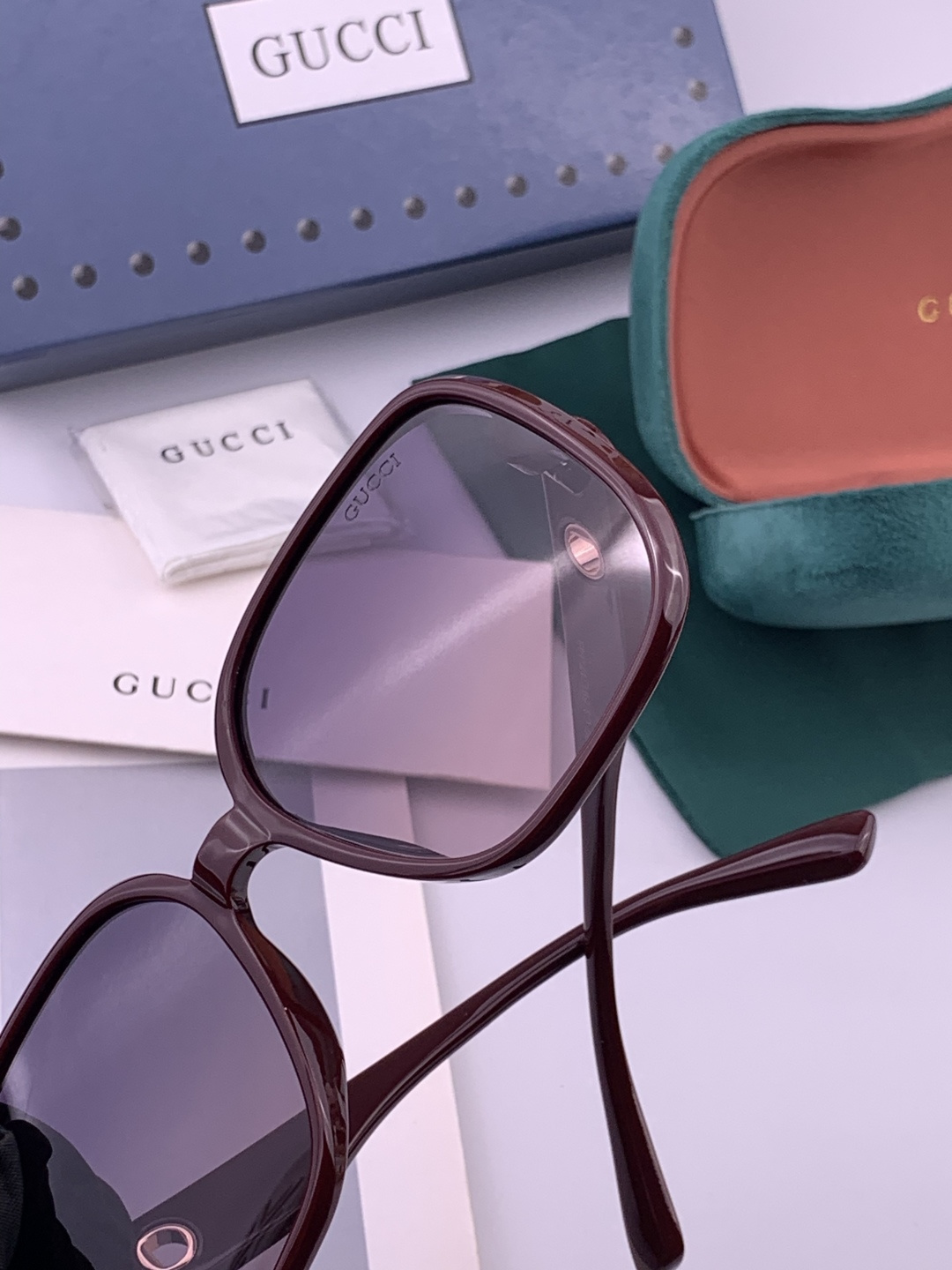 🔺GUCCI🔻古驰 GG圆框太阳镜 完美品质 🎓独特设计  适合各种脸型 亮相时装周 超时尚百搭 实物精