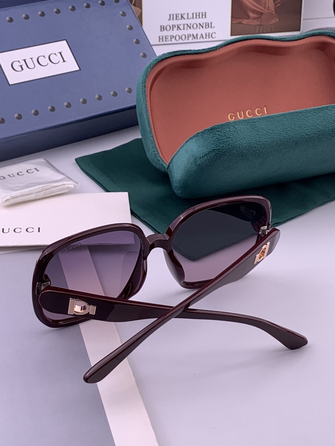 🔺GUCCI🔻古驰 GG圆框太阳镜 完美品质 🎓独特设计  适合各种脸型 亮相时装周 超时尚百搭 实物精