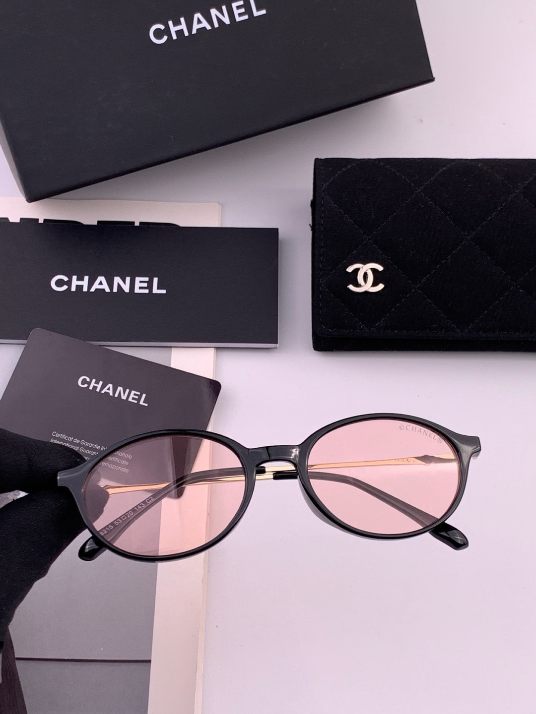 【CHANEL】香奈儿 新款潮流爆款 时尚太阳镜 佩戴舒适 网红潮款墨镜  女士高清加厚偏光太阳镜🕶️ 