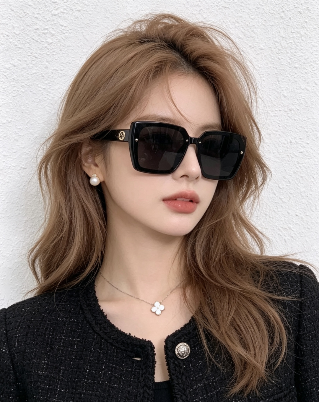 🔺 【GUCCI】开春新款 潮流爆款 时尚方框太阳镜 高品质 佩戴舒适 网红潮款墨镜 型号：G9600