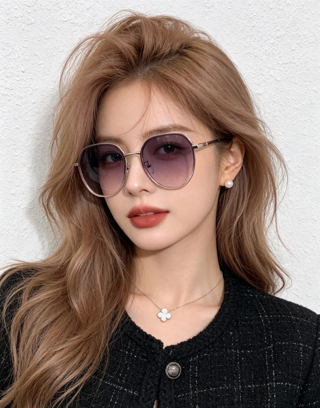 🔺 【GUCCI-偏光太阳镜】开春新款 潮流爆款 时尚方框偏光太阳镜 高品质 佩戴舒适 网红潮款墨镜 女