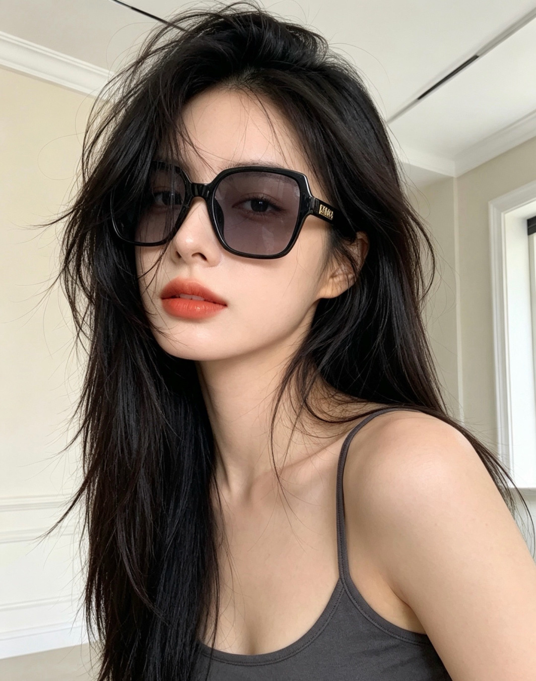 新品CHANEL 香奈儿太阳镜以独特魅力和前卫风格诠释春夏最新眼镜，质感超好佩带舒适 型号：CH2700