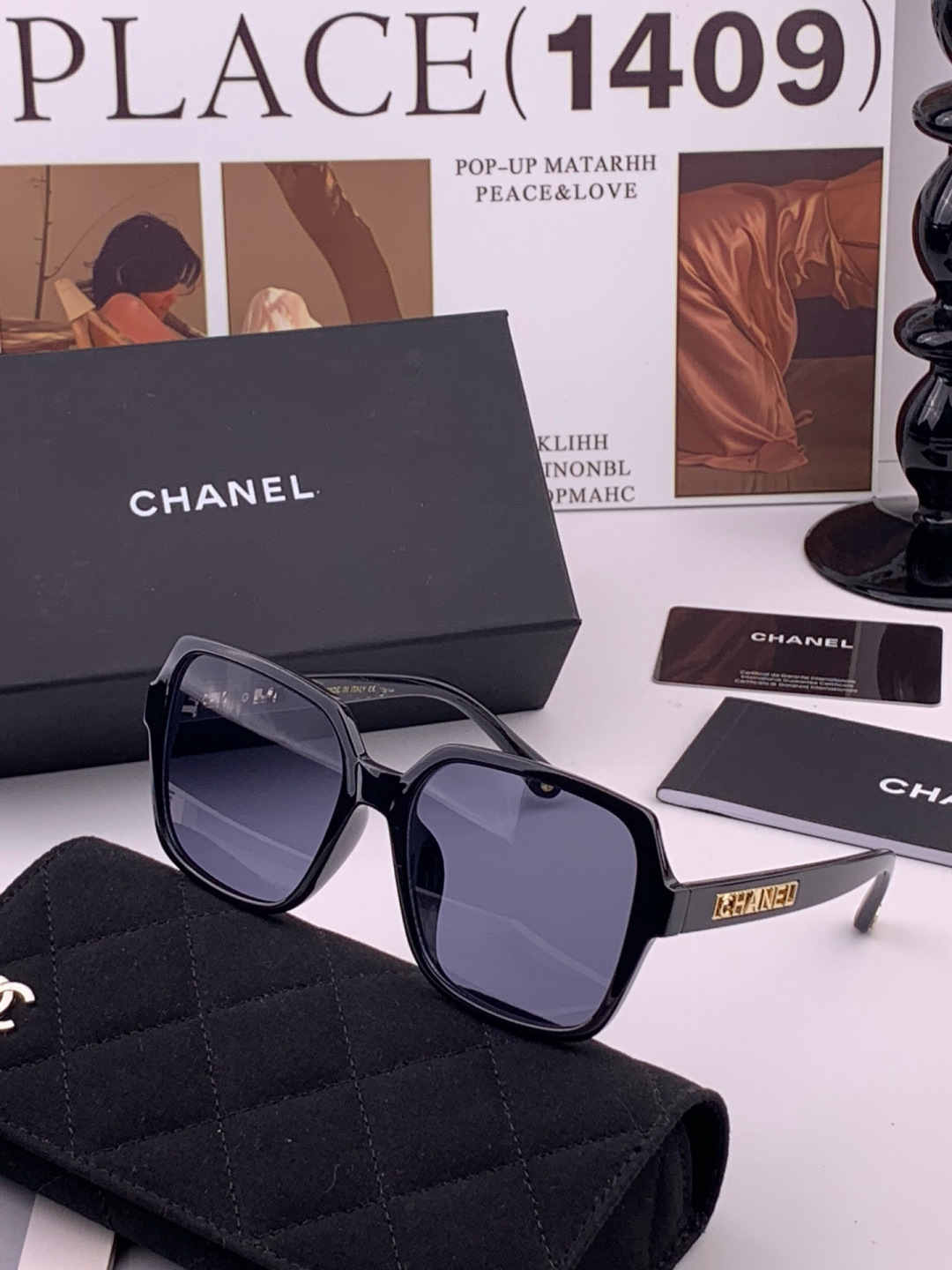 新品CHANEL 香奈儿太阳镜以独特魅力和前卫风格诠释春夏最新眼镜，质感超好佩带舒适 型号：CH2700