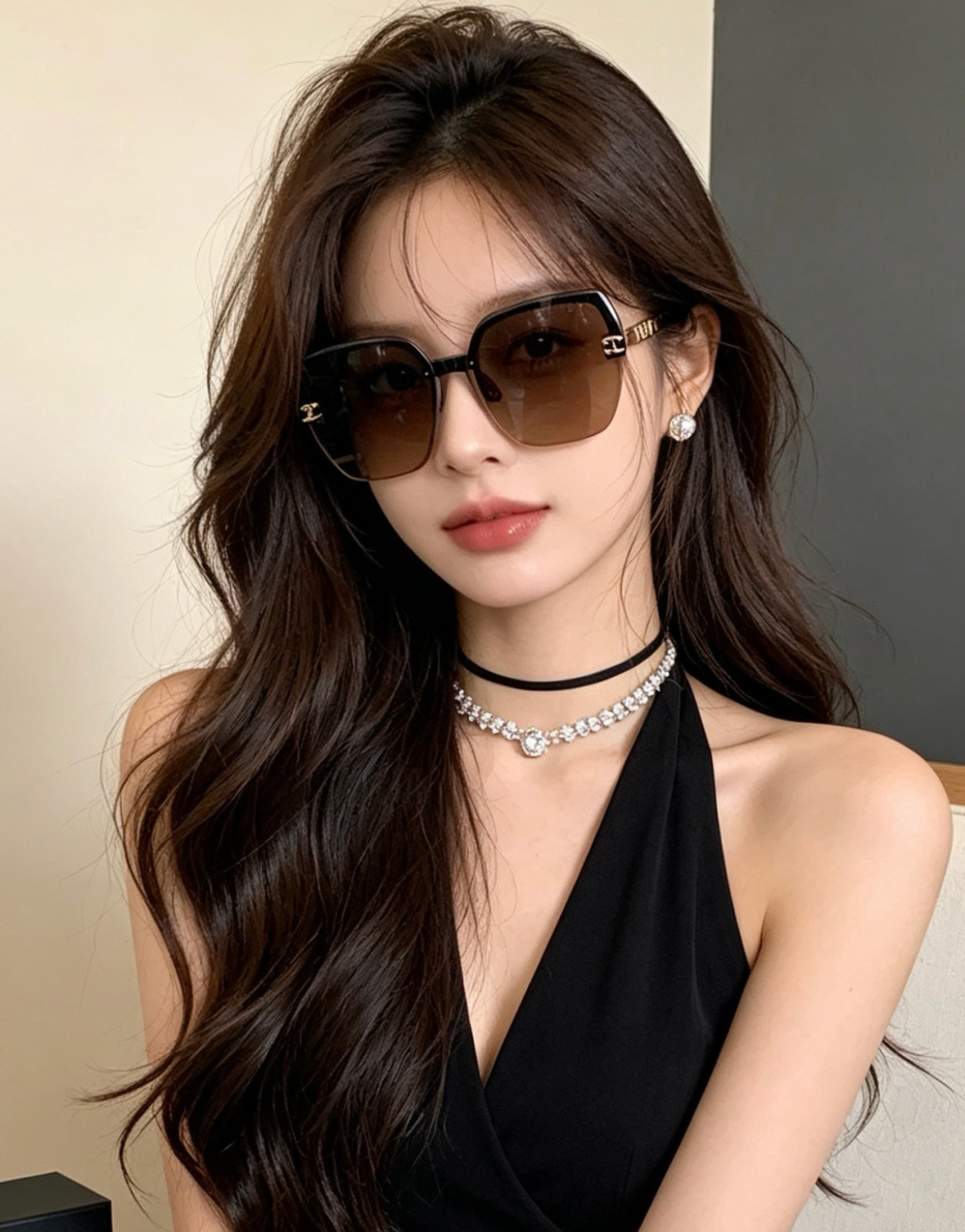 新品CHANEL 香奈儿太阳镜以独特魅力和前卫风格诠释春夏最新眼镜，质感超好佩带舒适 型号：CH6700