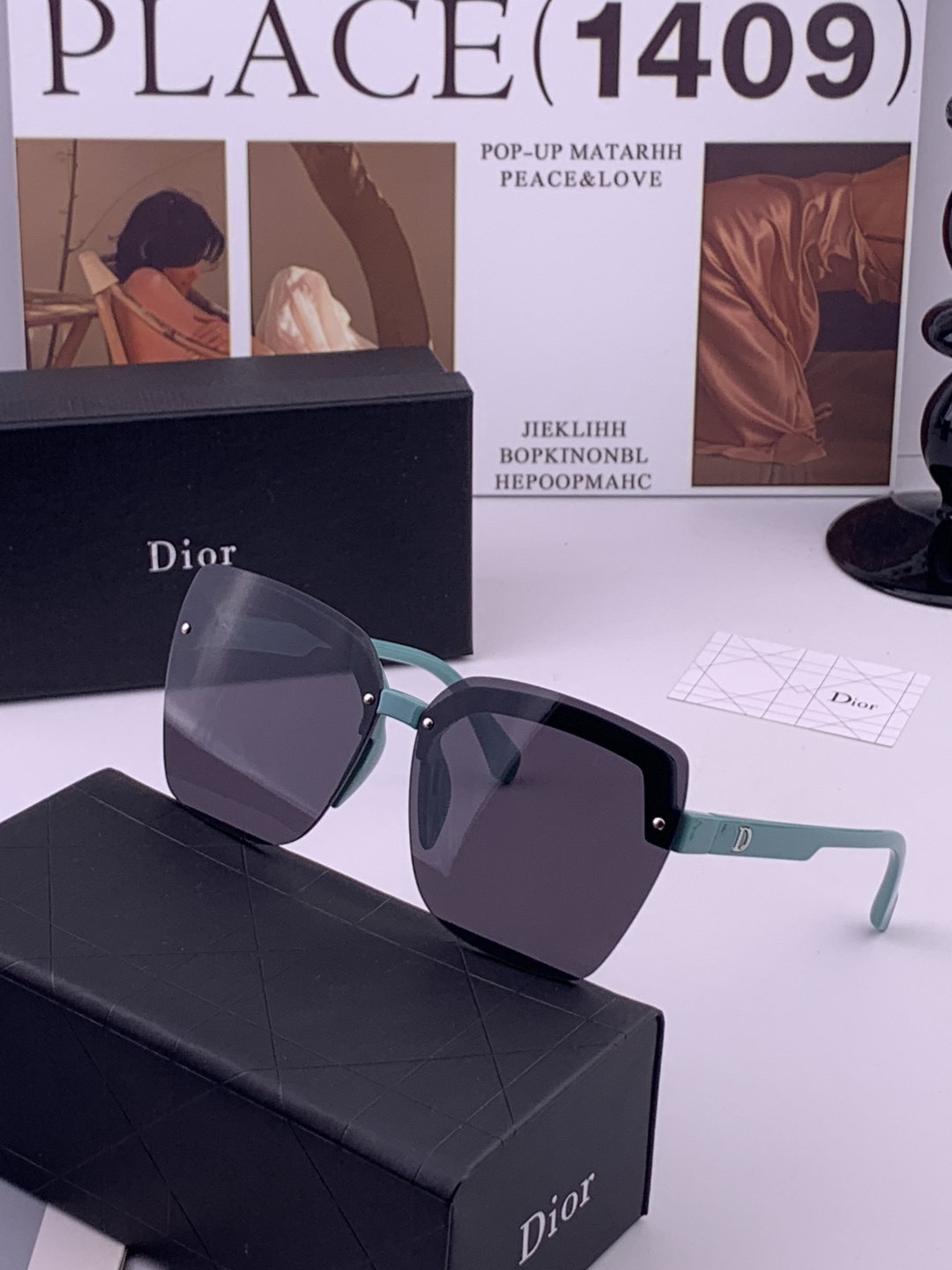 【DIOR】迪奥偏光太阳镜 时尚造型 开车驾驶镜时尚墨镜🌸世界顶级奢华品牌，品质保证！😍😍经典款, 明星
