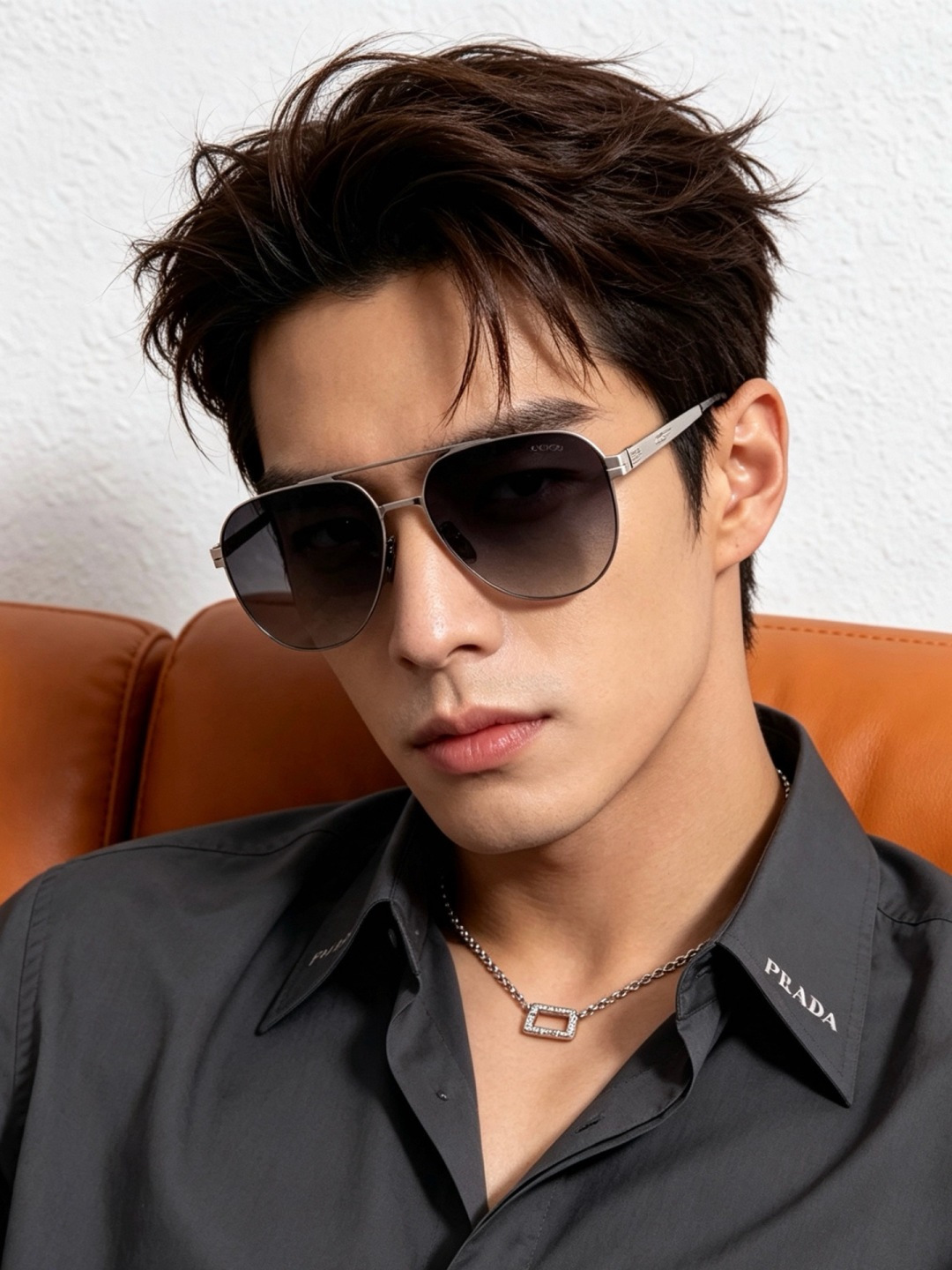 ♦️ GUCCI 新款男女情侣款太阳镜多边形墨镜iP电镀永不褪色 超轻超有弹性整幅眼镜无螺丝重要的是压不