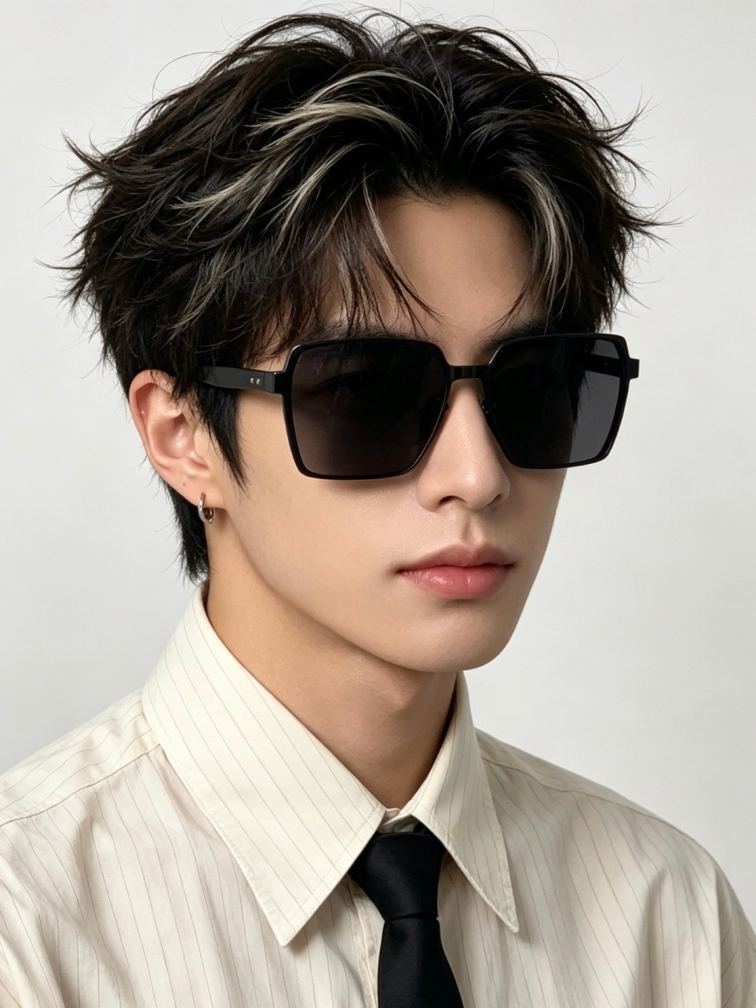 ♦️ GUCCI 新款男女情侣款太阳镜多边形墨镜iP电镀永不褪色 超轻超有弹性整幅眼镜无螺丝重要的是压不