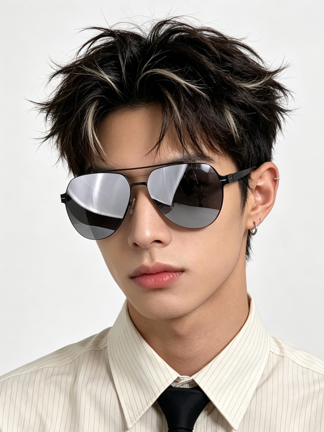 ♦️GUCCI 新款男女情侣款太阳镜多边形墨镜iP电镀永不褪色 超轻超有弹性整幅眼镜无螺丝重要的是压不坏