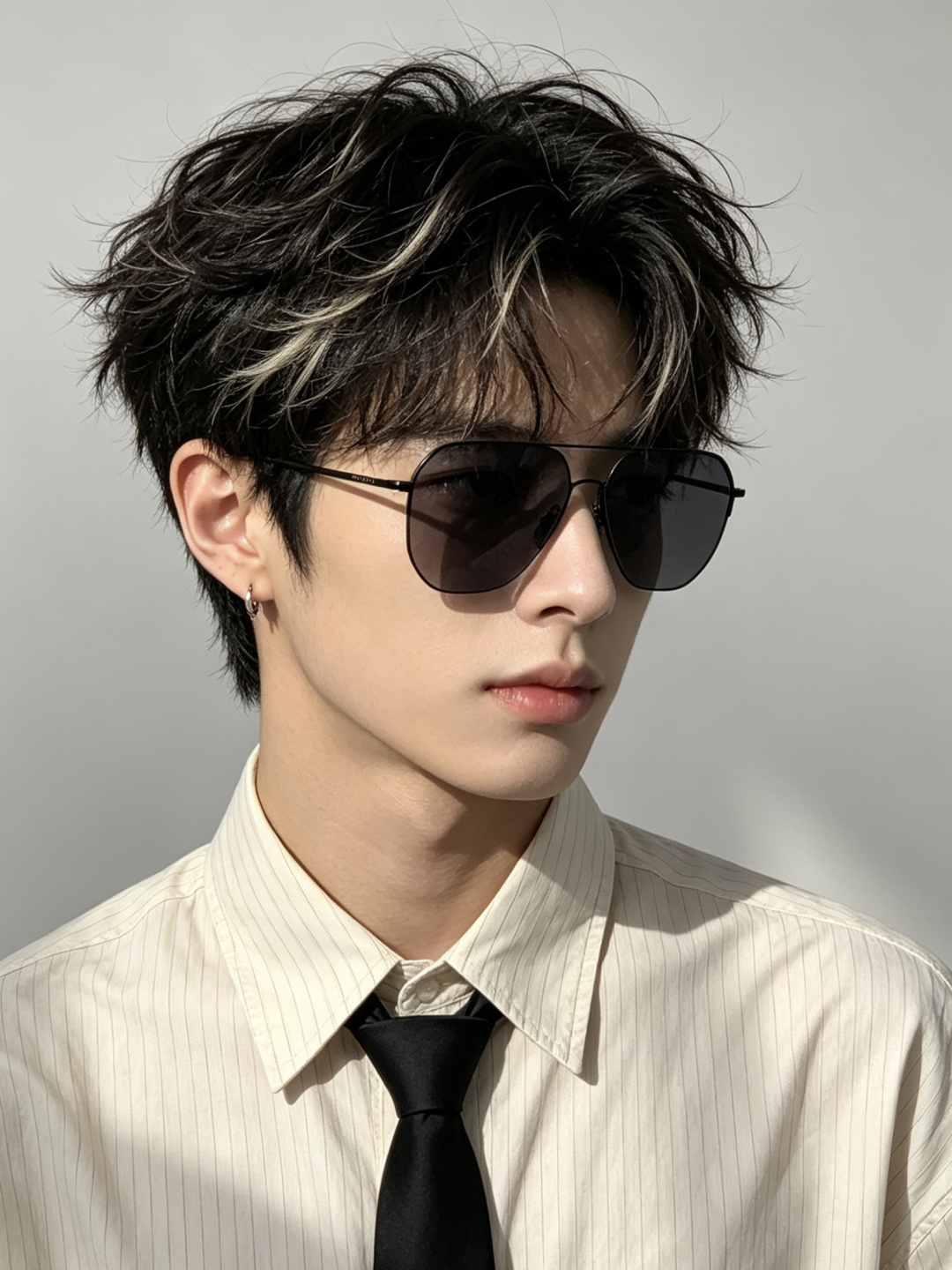 GUCCI 男款炫彩飞行员偏光太阳镜 ❤️材质：高清尼龙加厚卡槽高清偏光镜片 🌹无边框镜架💕颜👍型号：G