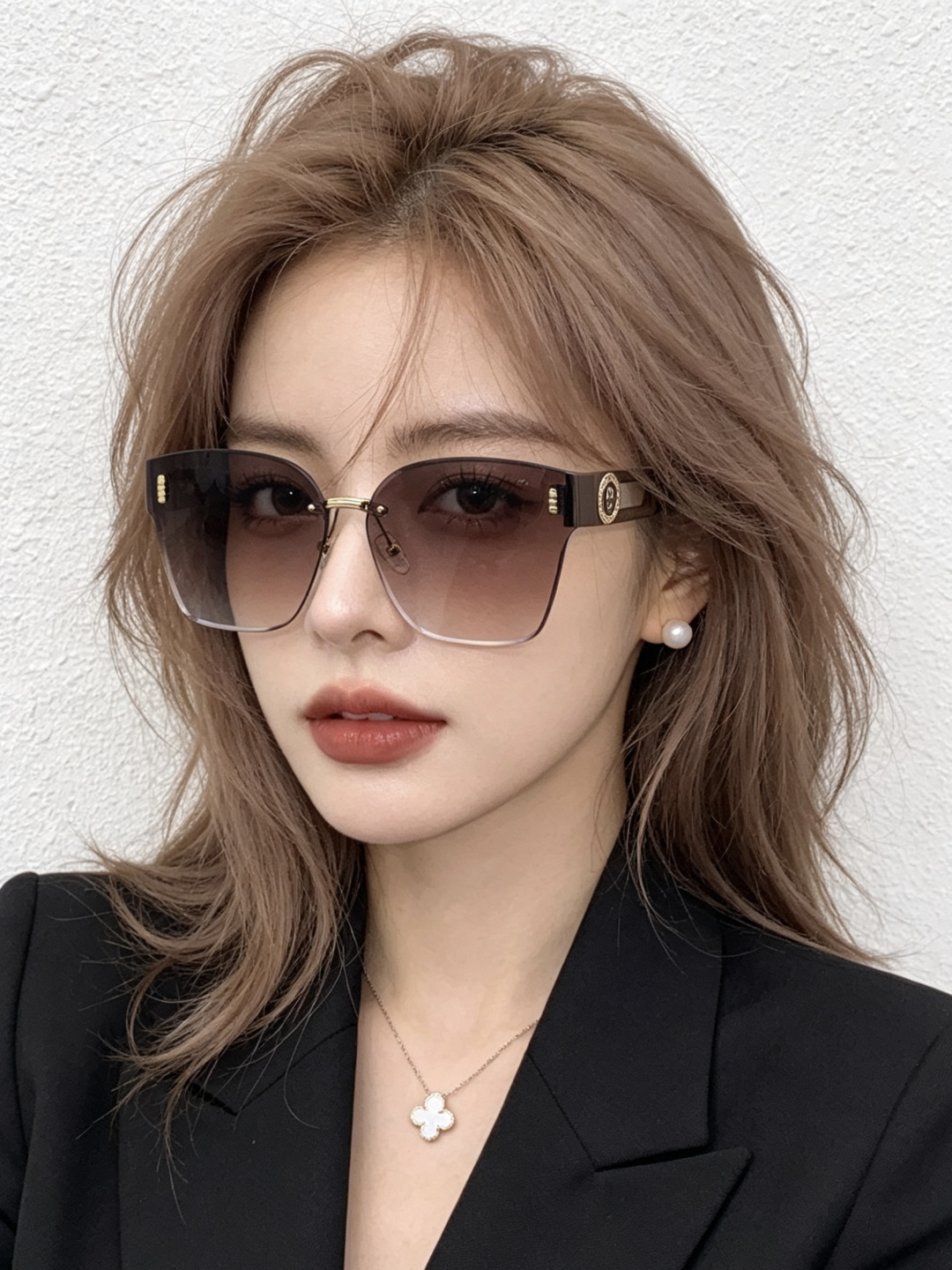 🔺 【GUCCI】开春新款 潮流爆款 时尚方框太阳镜 高品质 佩戴舒适 网红潮款墨镜 型号：G3101