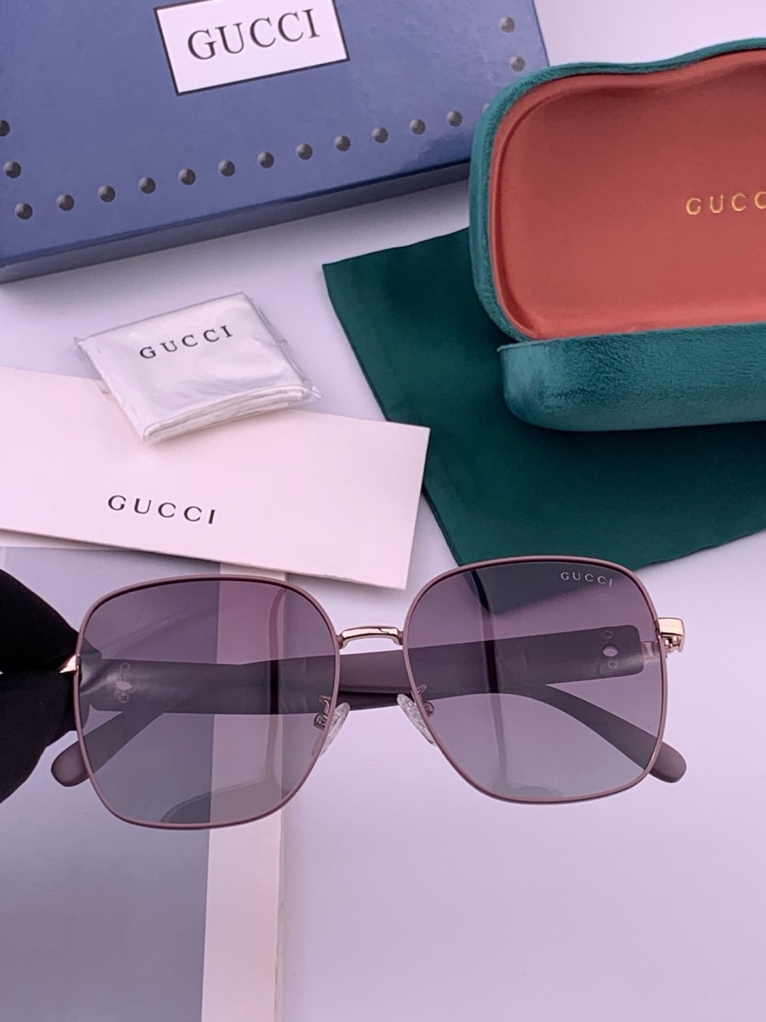 🔺GUCCI🔻古驰 GG圆框太阳镜 完美品质 🎓独特设计  适合各种脸型 亮相时装周 超时尚百搭 实物精