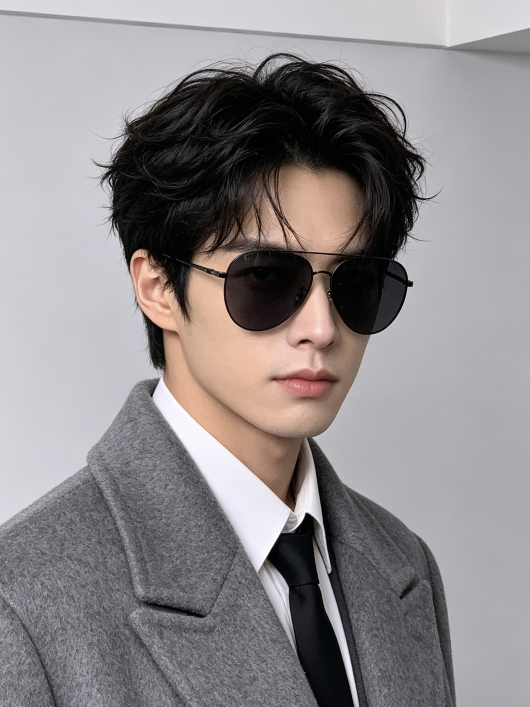 GUCCI 男款炫彩飞行员偏光太阳镜 ❤️材质：高清尼龙加厚卡槽高清偏光镜片 🌹无边框镜架💕颜👍型号：G