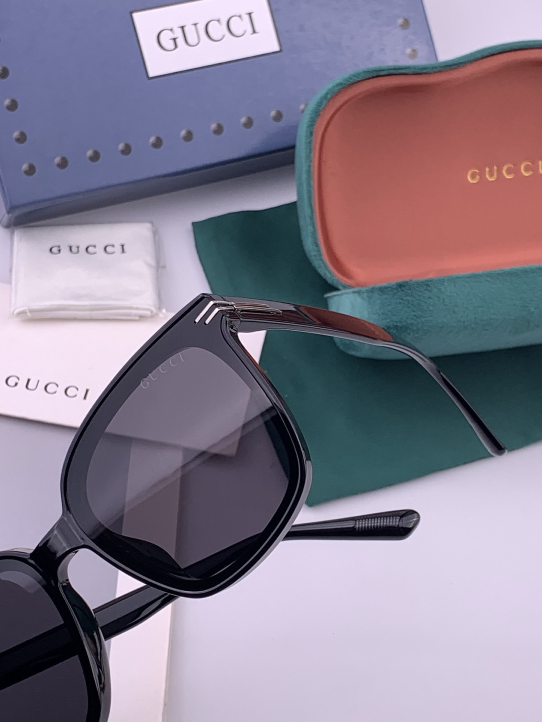 🔺GUCCI🔻古驰 GG圆框太阳镜 完美品质 🎓独特设计  适合各种脸型 亮相时装周 超时尚百搭 实物精
