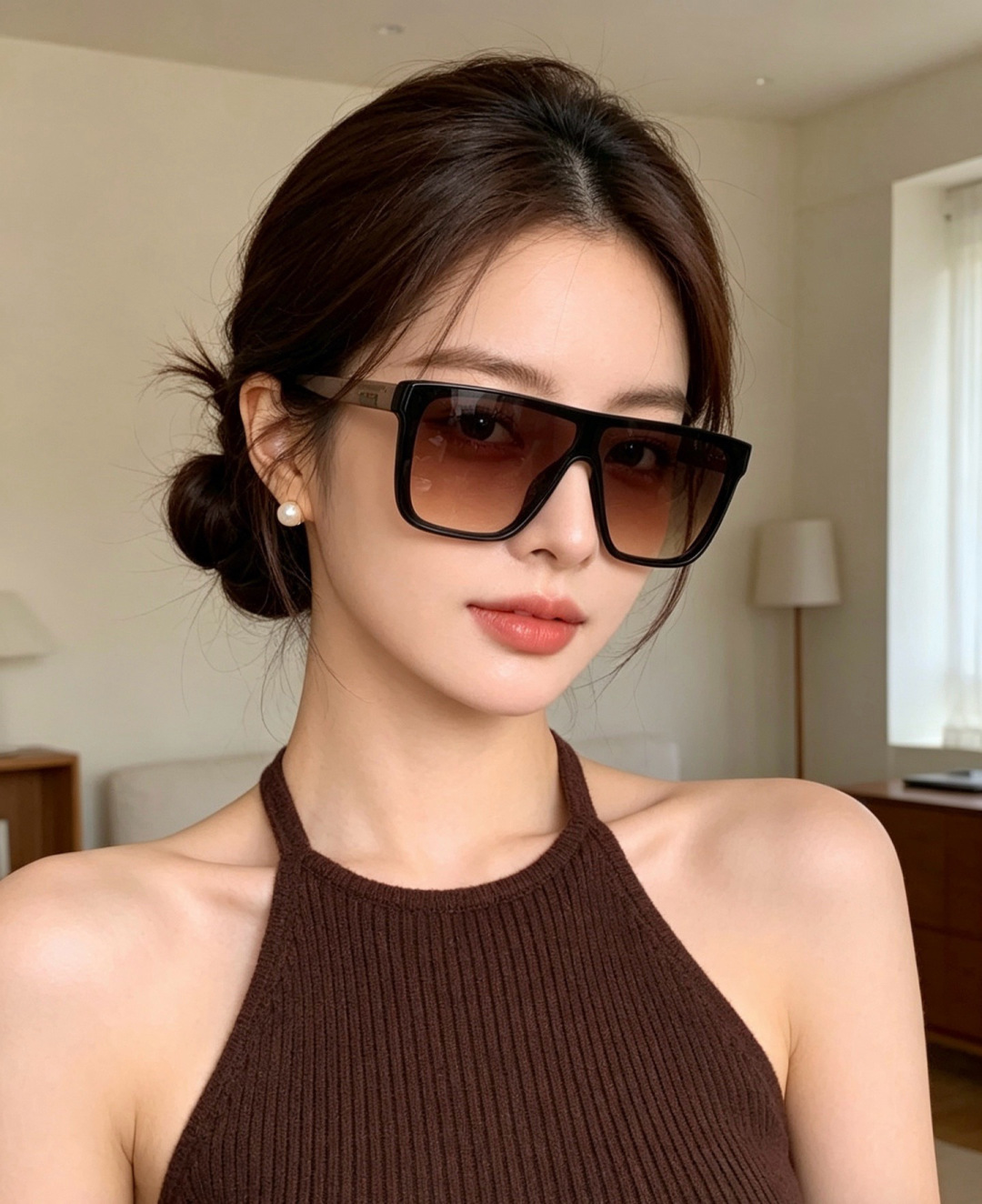 Gucci 。  高品质男女款墨镜   👍  。 开车钓鱼都可 。百搭显瘦墨镜韩版男士飞行员大框司机开车