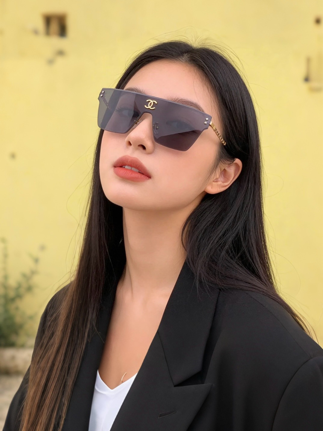 【CHANEL】香奈儿 新款潮流爆款 时尚大框太阳镜 佩戴舒适 网红潮款墨镜  女士高清太阳镜🕶️ 🎉高