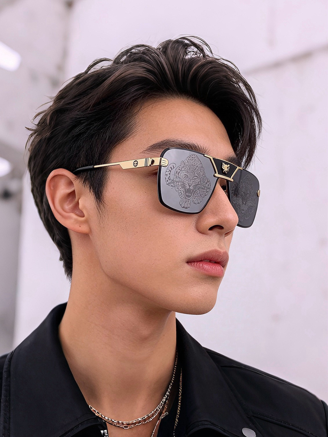 【卡地亚-cartier】 时尚高贵 很美手工🔝🔝高端品质 男女通用太阳眼镜 经典之作  有分量有质感的