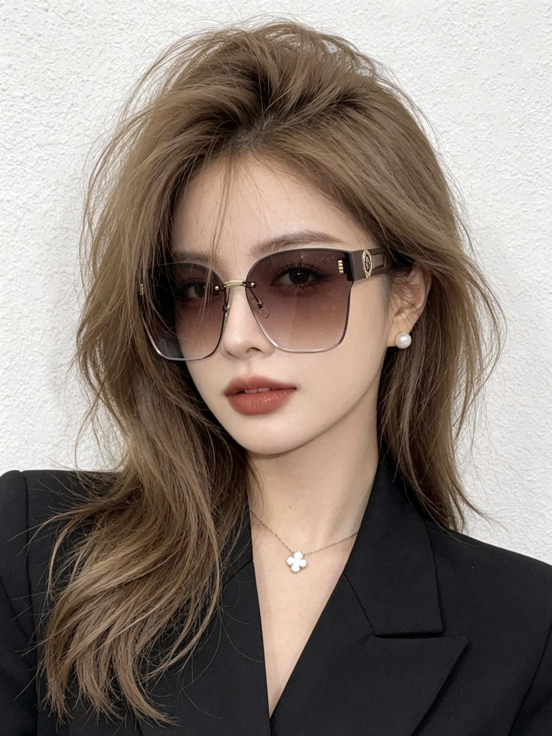 🔺 【GUCCI】开春新款 潮流爆款 时尚方框太阳镜 高品质 佩戴舒适 网红潮款墨镜 型号：G3101