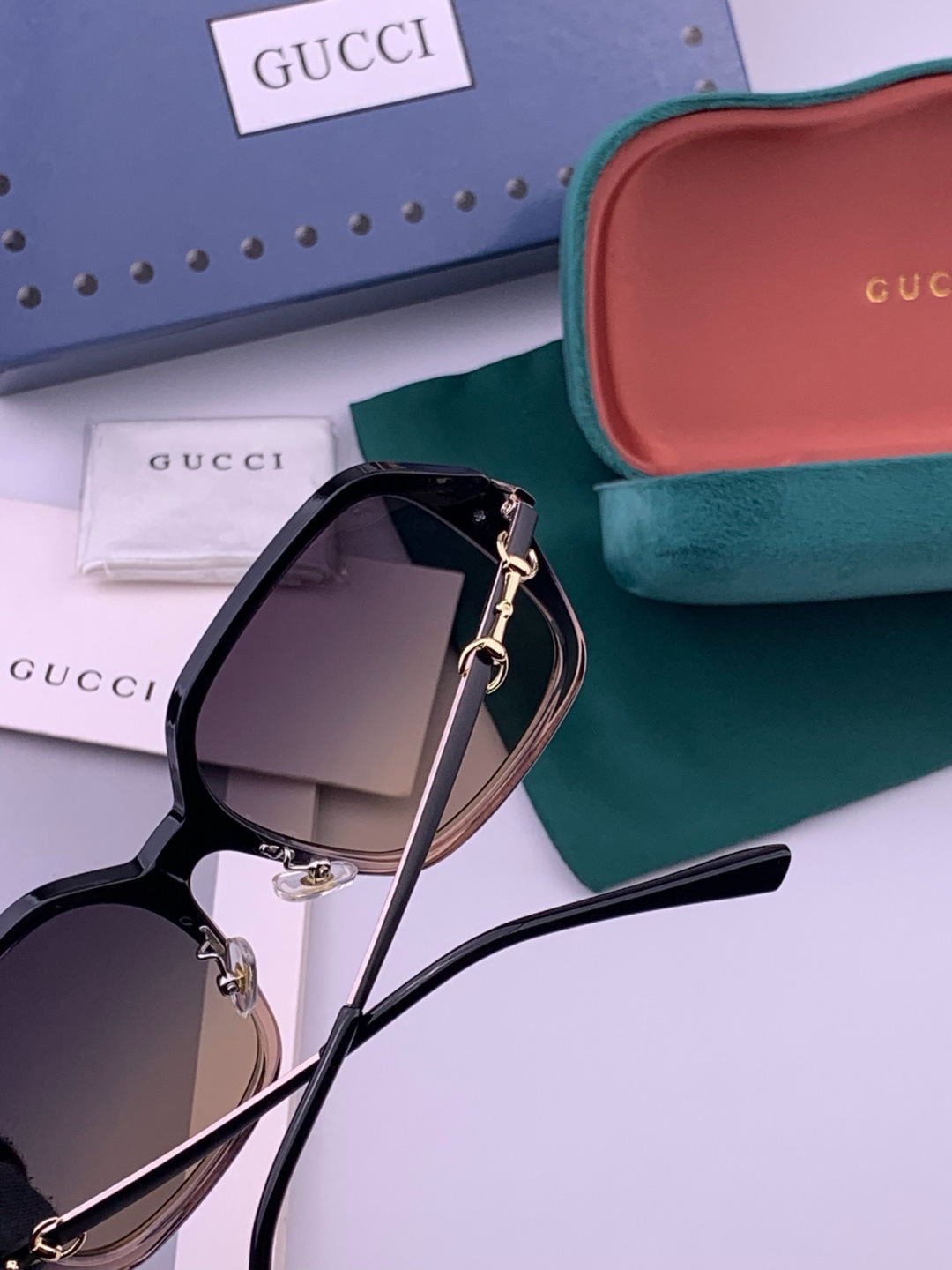 🔺GUCCI🔻古驰 GG圆框太阳镜 完美品质 🎓独特设计  适合各种脸型 亮相时装周 超时尚百搭 实物精