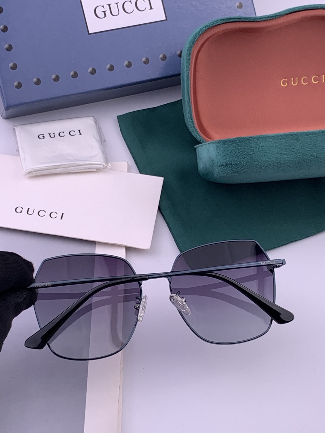 GUCCI-古驰意大利进口🇮🇹时尚潮流奢华装饰太阳眼镜 高清太阳镜明星海报款 超高复杂工艺 立体质感十足
