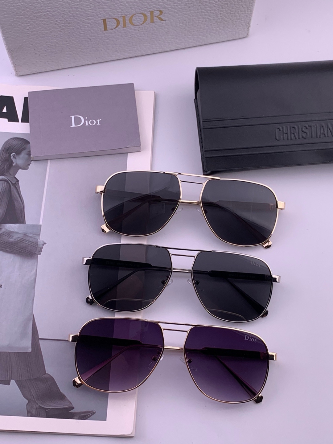 DIOR🌋☔️时尚太阳镜顶级奢侈品[强] 高品质[胜利][亲亲]🍦🍨 [得意] 气质非凡😄 🍫🍪女士开车
