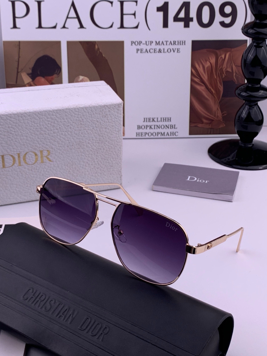 DIOR🌋☔️时尚太阳镜顶级奢侈品[强] 高品质[胜利][亲亲]🍦🍨 [得意] 气质非凡😄 🍫🍪女士开车