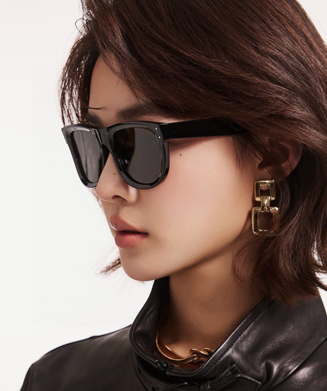 🔺 【GUCCI】开春新款 潮流爆款 时尚方框偏光太阳镜 高品质 佩戴舒适 网红潮款墨镜 型号：G910