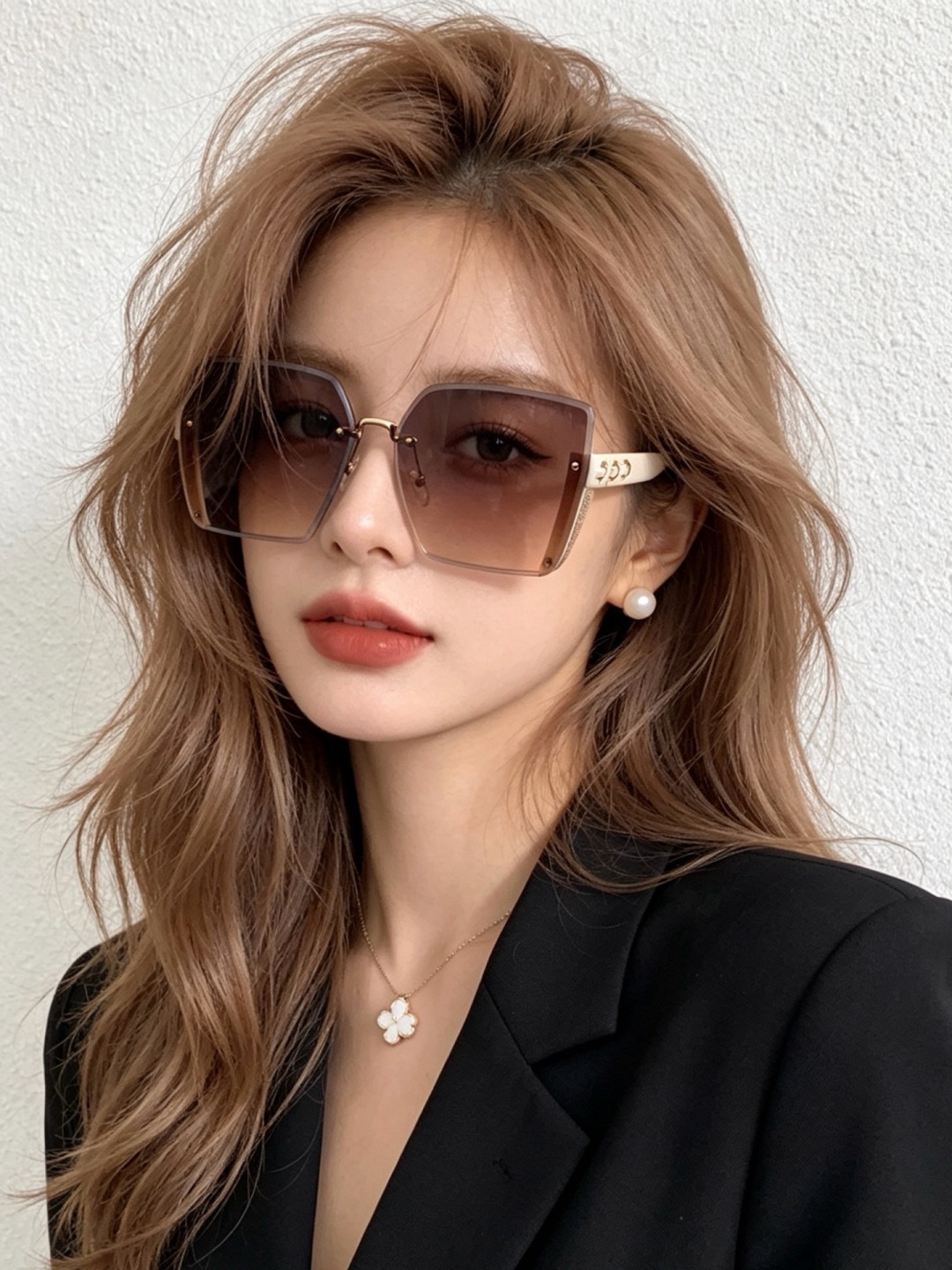 🔺 【GUCCI】开春新款 潮流爆款 时尚方框太阳镜 高品质 佩戴舒适 网红潮款墨镜 型号：G3365