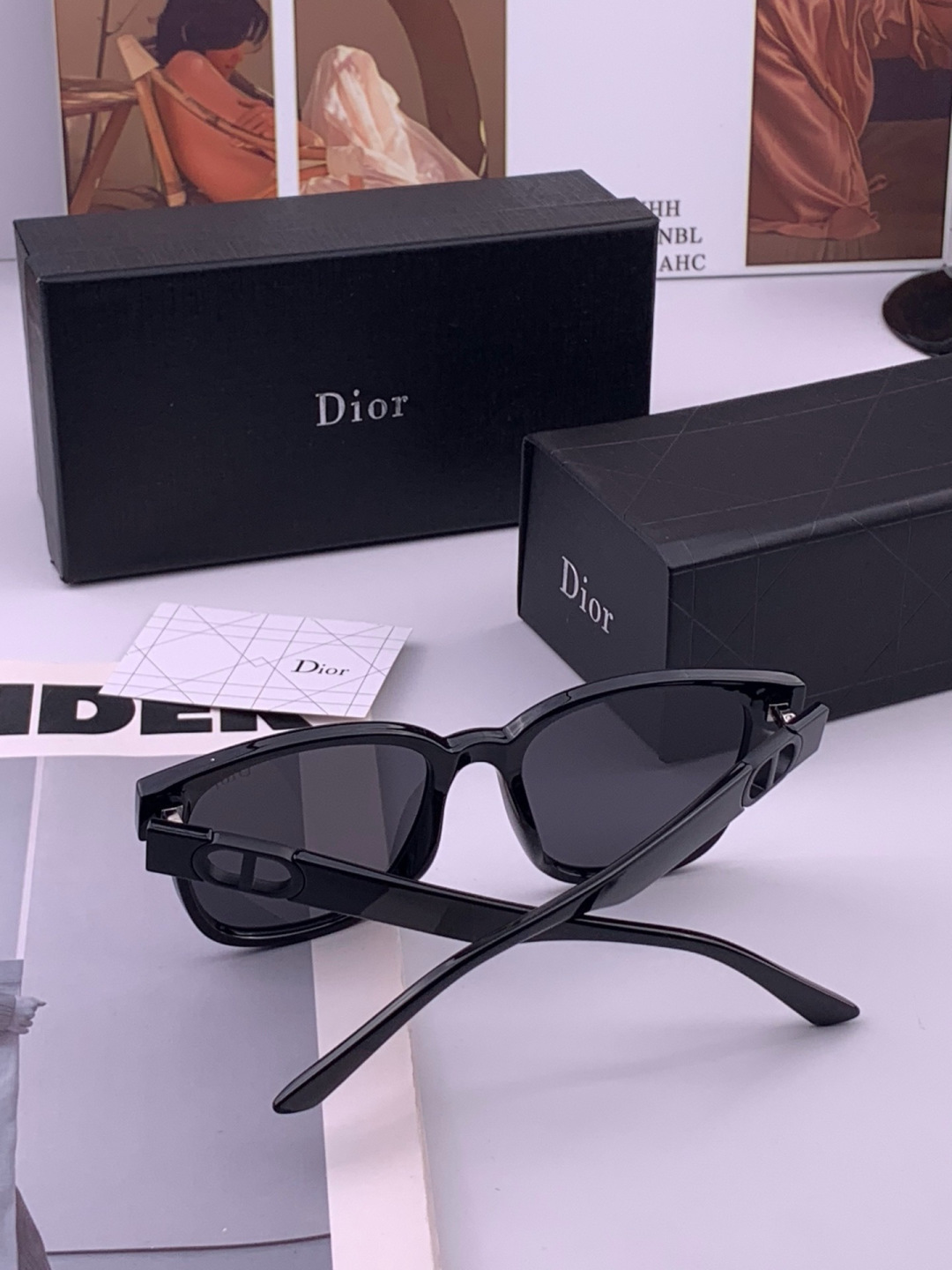 🔺 【DIOR-迪奥】开春新款 潮流爆款 时尚方框偏光太阳镜 高品质 佩戴舒适 网红潮款墨镜 型号：D8