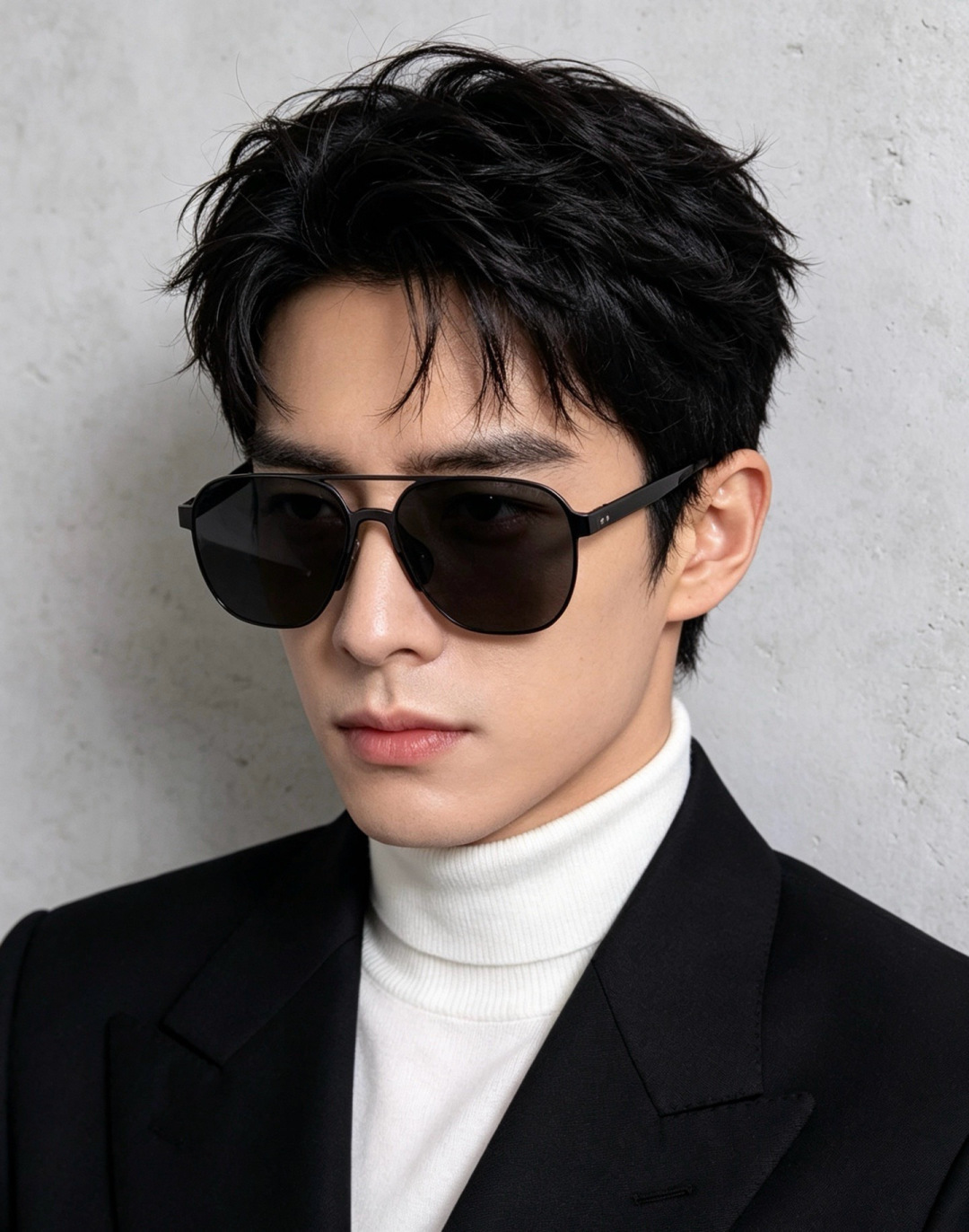 GUCCI 男款炫彩飞行员偏光太阳镜 ❤️材质：高清尼龙加厚卡槽高清偏光镜片 🌹无边框镜架💕颜👍型号：G