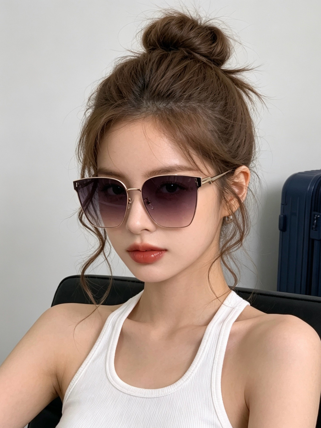 🔺 【GUCCI】开春新款 潮流爆款 时尚太阳镜 高品质 佩戴舒适 网红潮款墨镜 型号：G2660