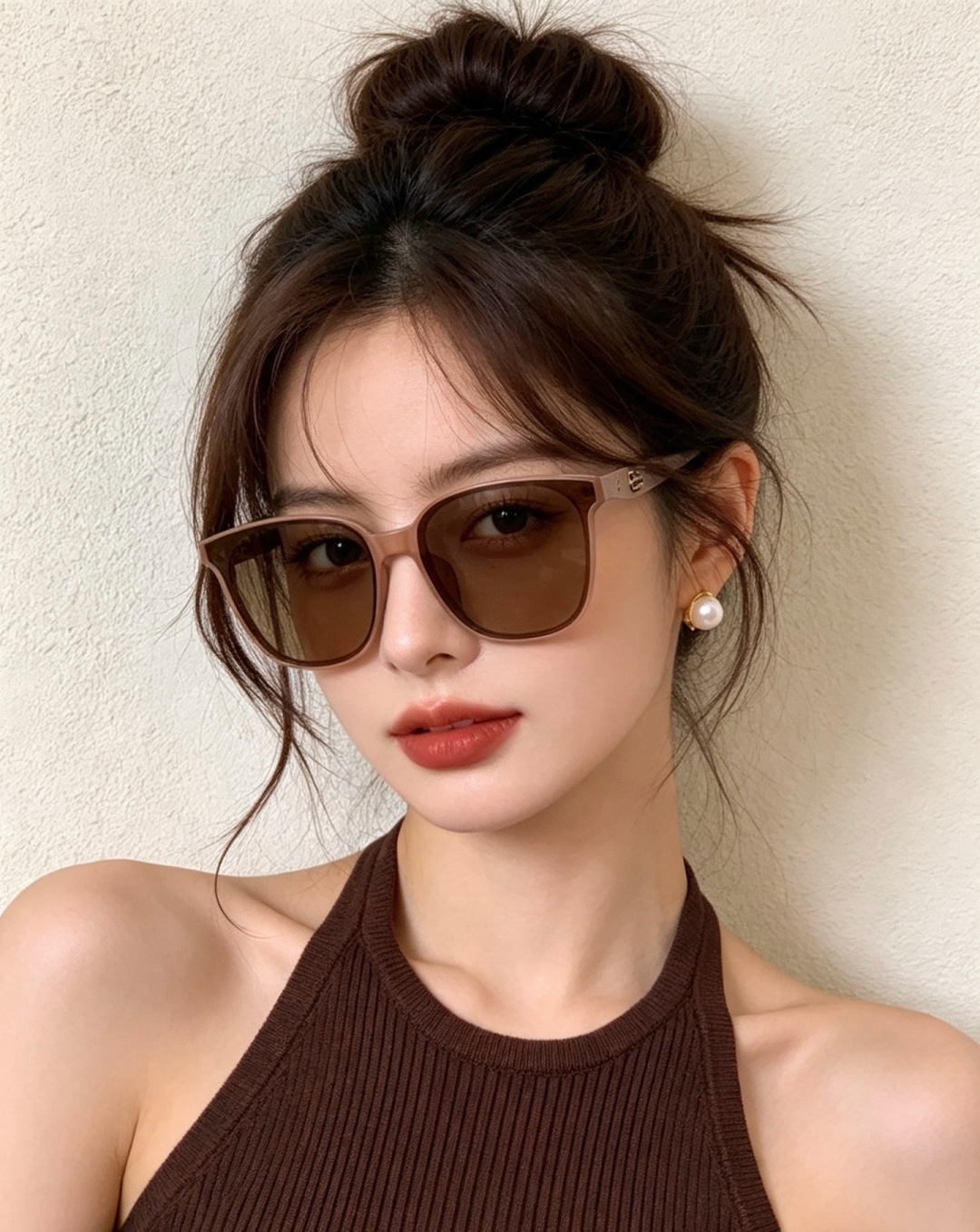 🔺 【GUCCI-偏光太阳镜】开春新款 潮流爆款 时尚偏光太阳镜 高品质 佩戴舒适 网红潮款墨镜 女士高清偏光太阳镜🕶️