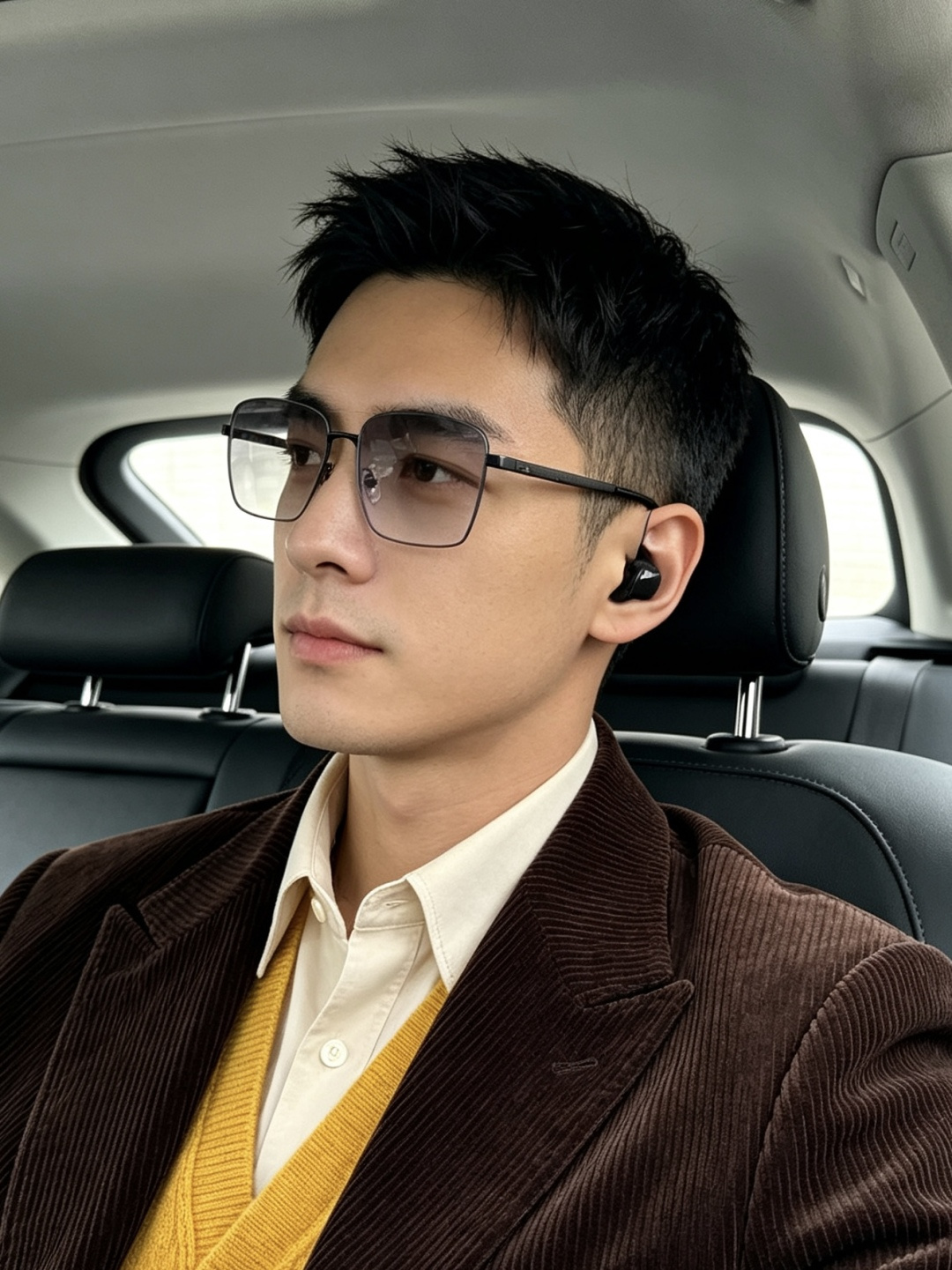 LV 男款炫彩飞行员偏光太阳镜 ❤️材质：高清尼龙加厚卡槽高清偏光镜片 🌹无边框镜架💕颜👍型号：L98901