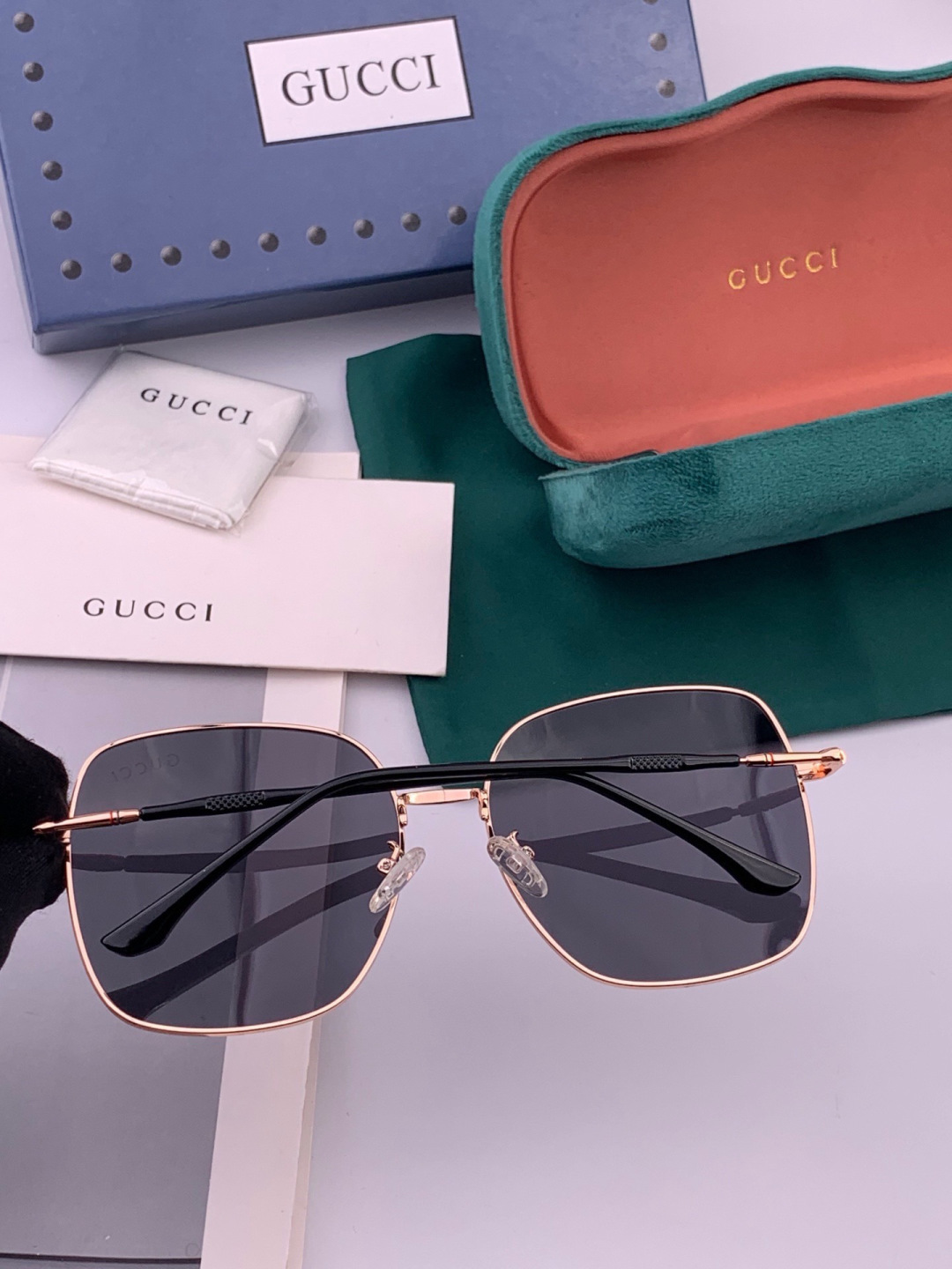 🔺GUCCI🔻古驰 GG圆框太阳镜 完美品质 🎓独特设计  适合各种脸型 亮相时装周 超时尚百搭 实物精致  情侣款 男