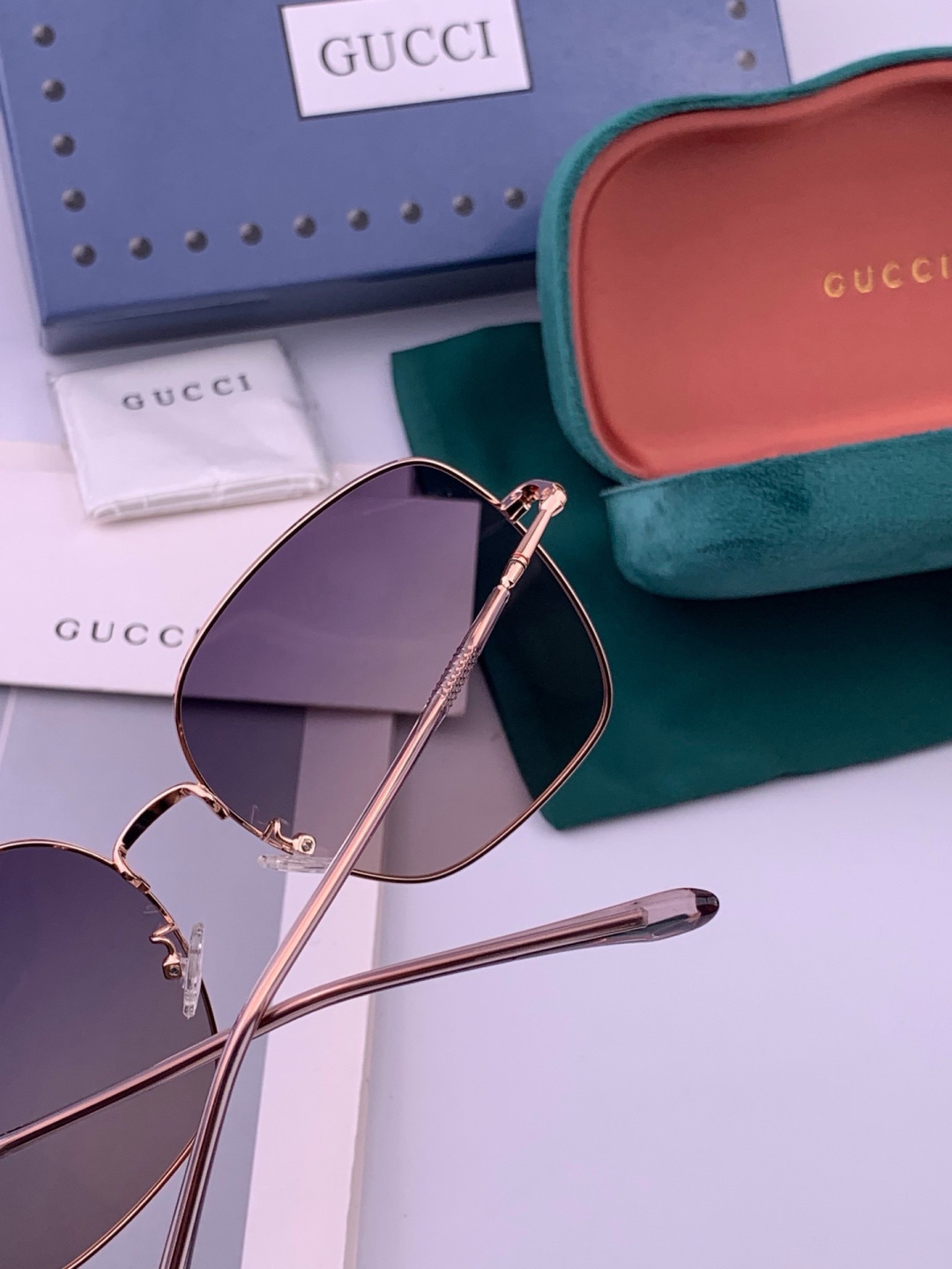 🔺GUCCI🔻古驰 GG圆框太阳镜 完美品质 🎓独特设计  适合各种脸型 亮相时装周 超时尚百搭 实物精致  情侣款 男