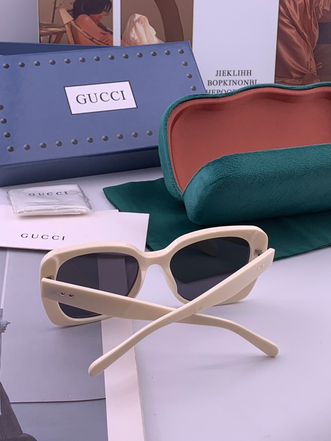 🔺GUCCI🔻古驰 GG圆框太阳镜 完美品质 🎓独特设计  适合各种脸型 亮相时装周 超时尚百搭 实物精致  情侣款 男