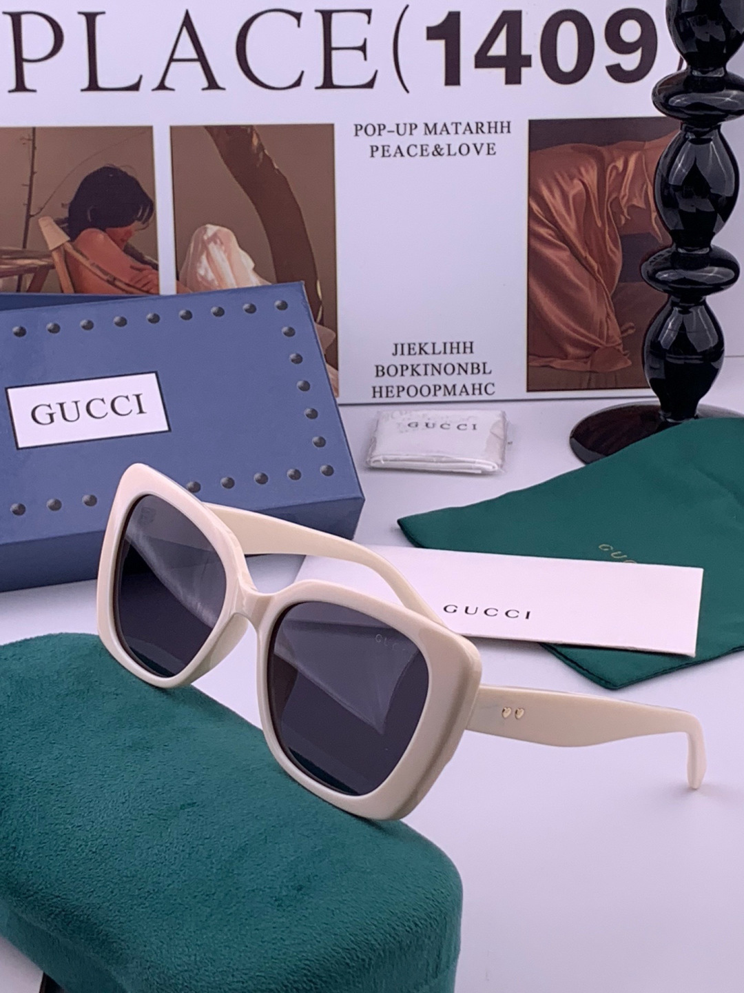 🔺GUCCI🔻古驰 GG圆框太阳镜 完美品质 🎓独特设计  适合各种脸型 亮相时装周 超时尚百搭 实物精致  情侣款 男